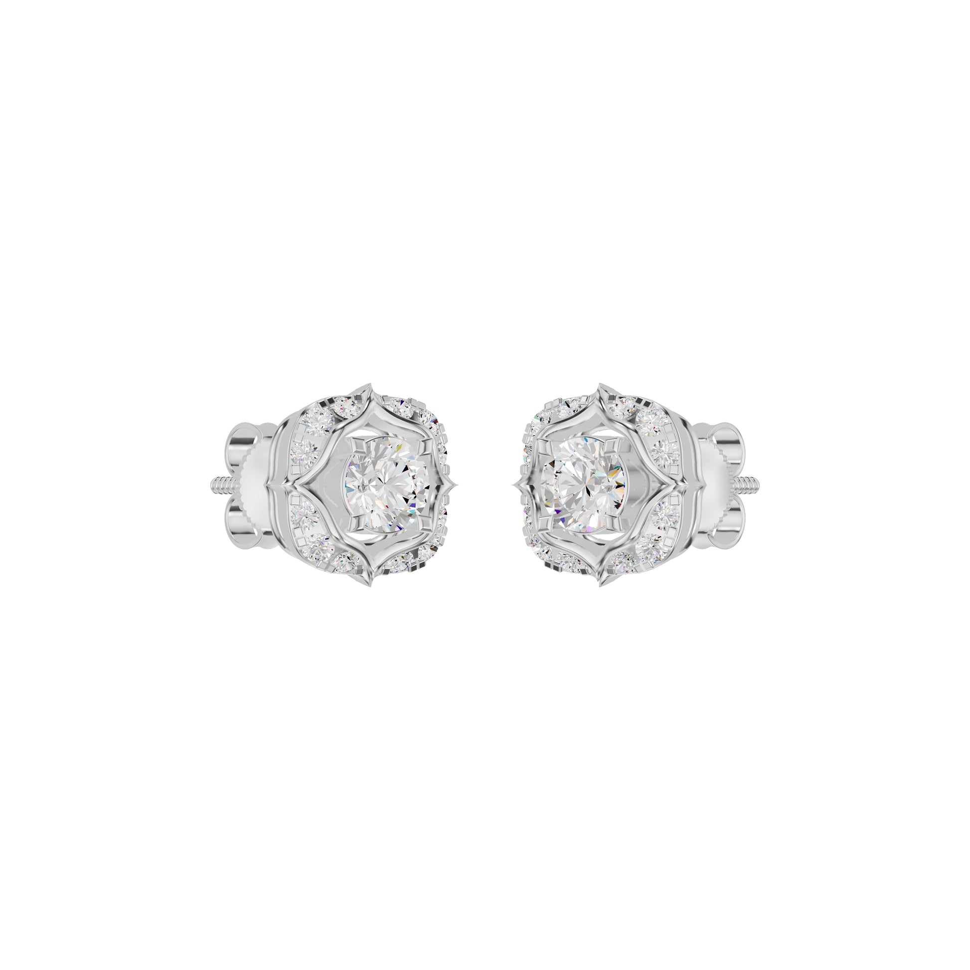 ID-LGERA25831XX 18 KT / White Gold