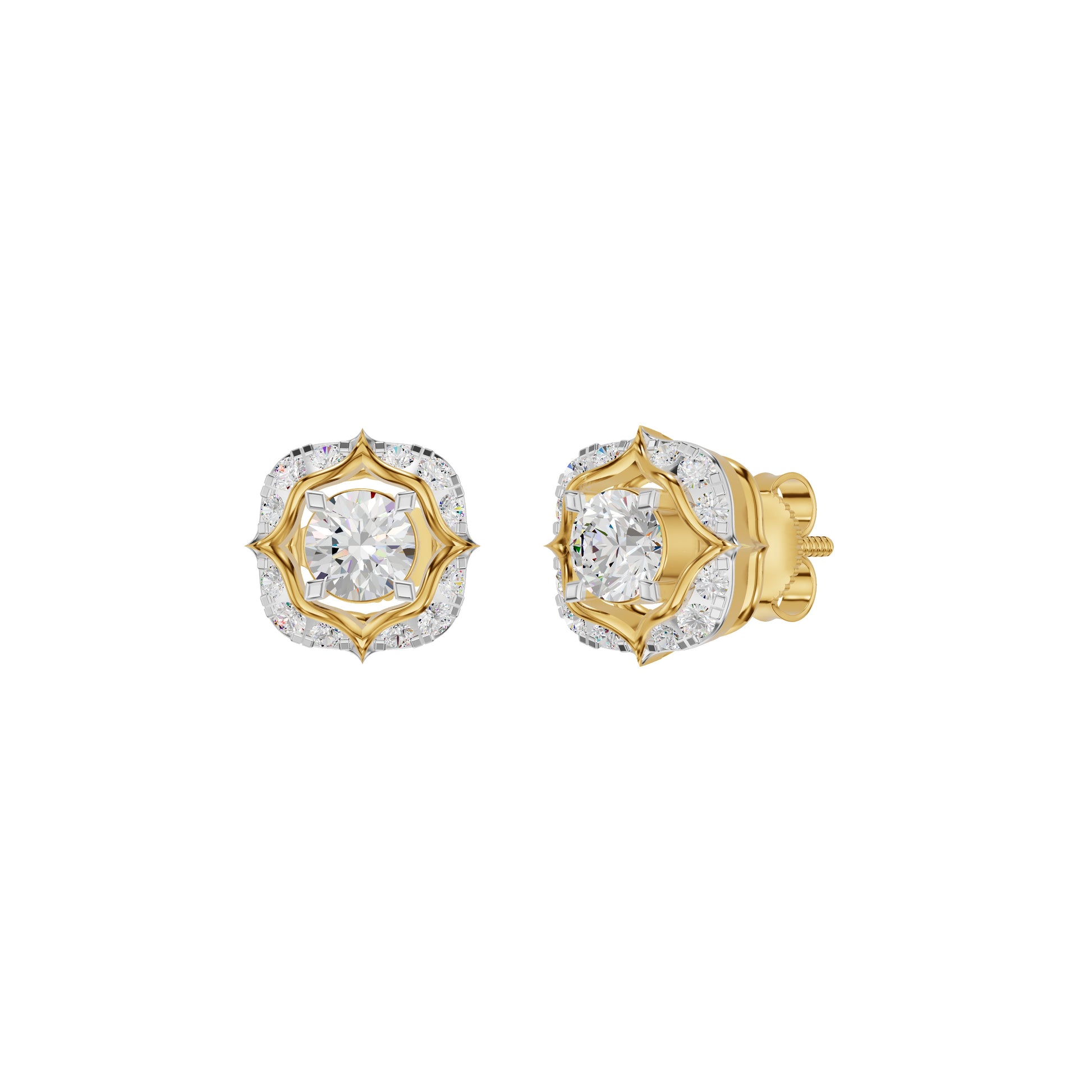 ID-LGERA25831XX 18 KT / Yellow Gold