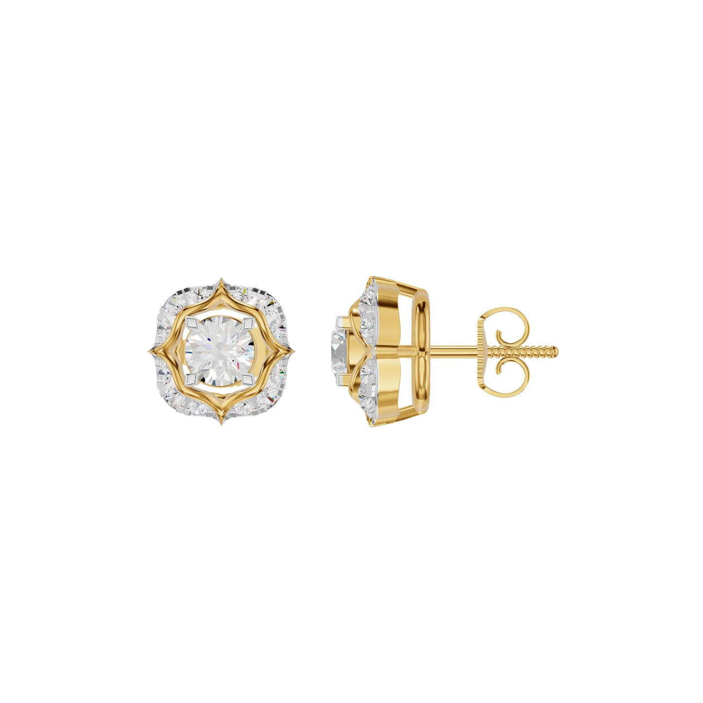 ID-LGERA25831XX 18 KT / Yellow Gold