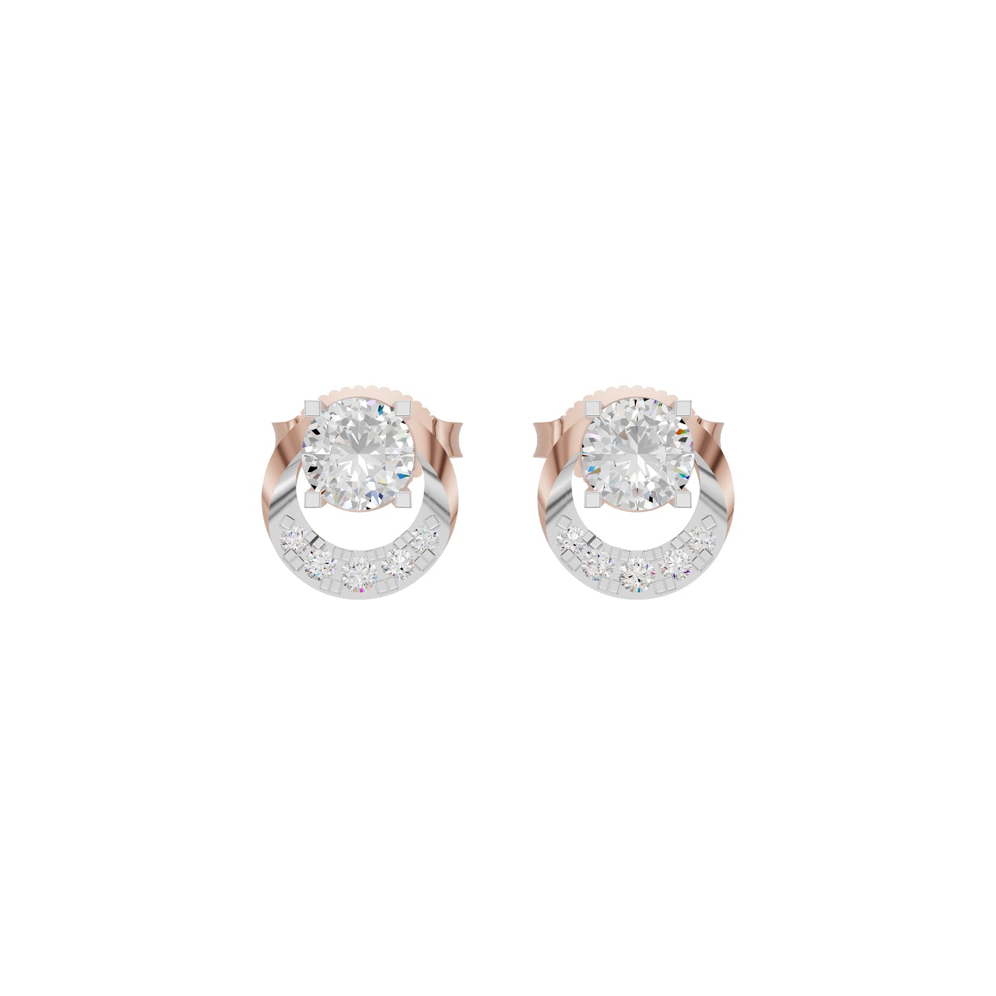 ID-LGERA25832XX 18 KT / Rose Gold