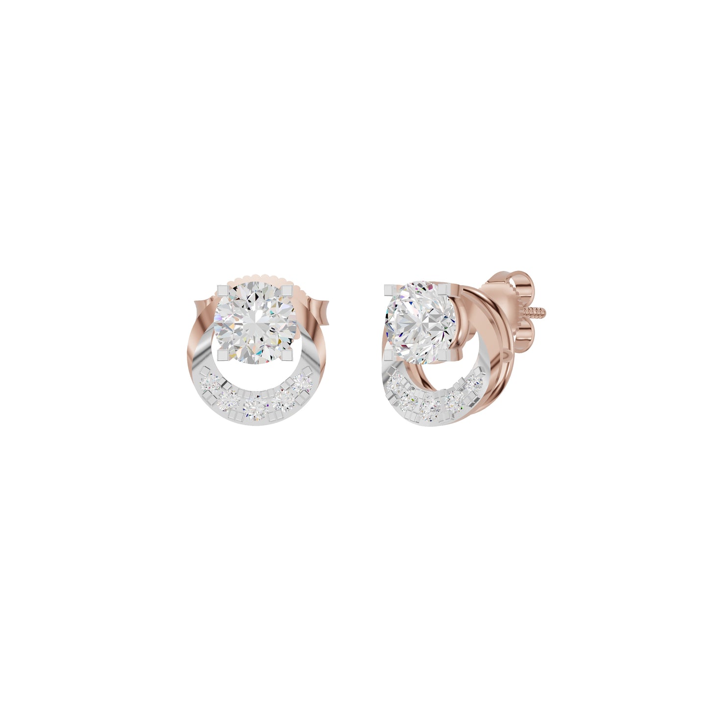 ID-LGERA25832XX 18 KT / Rose Gold