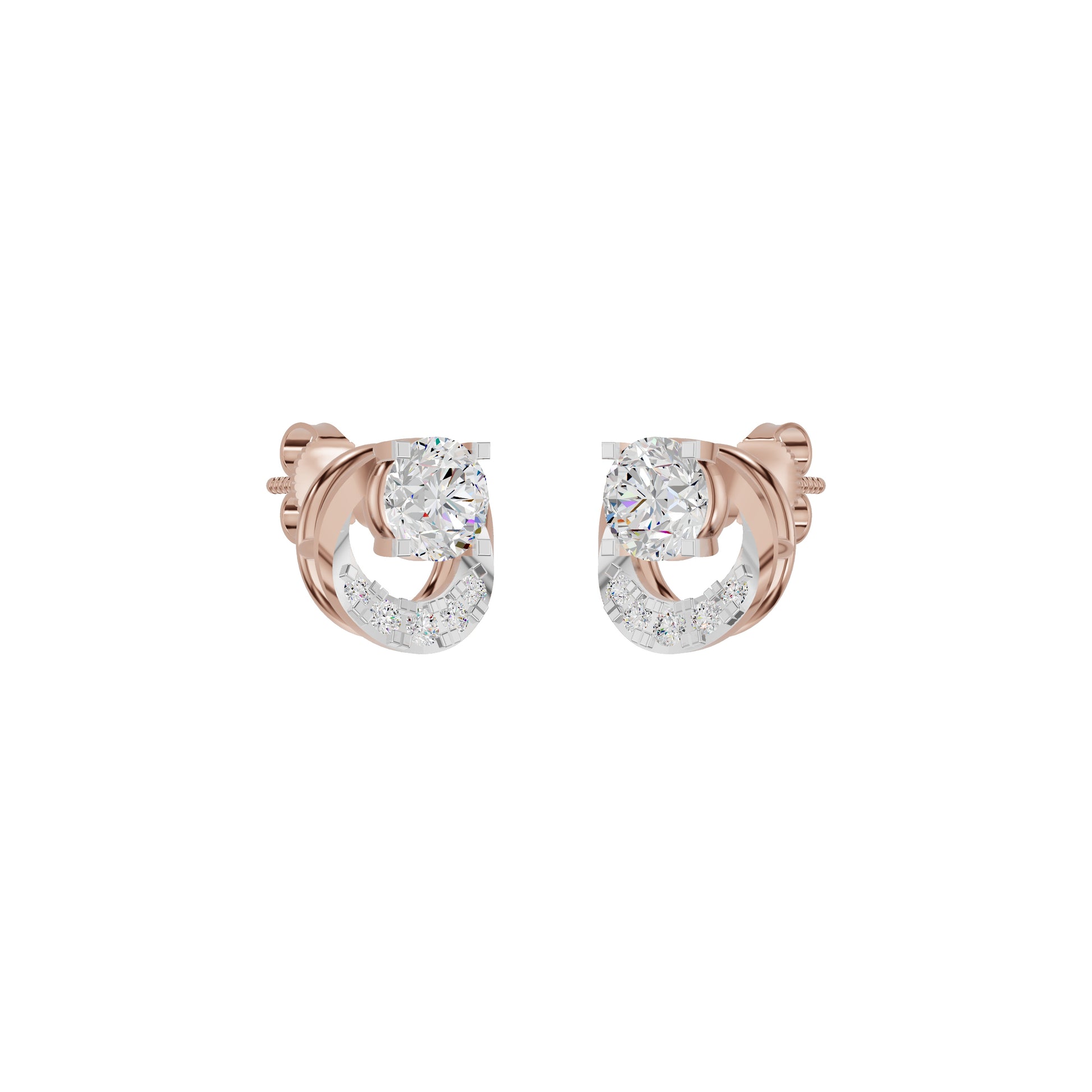 ID-LGERA25832XX 18 KT / Rose Gold
