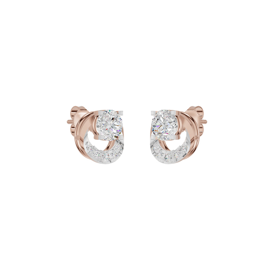 ID-LGERA25832XX 18 KT / Rose Gold