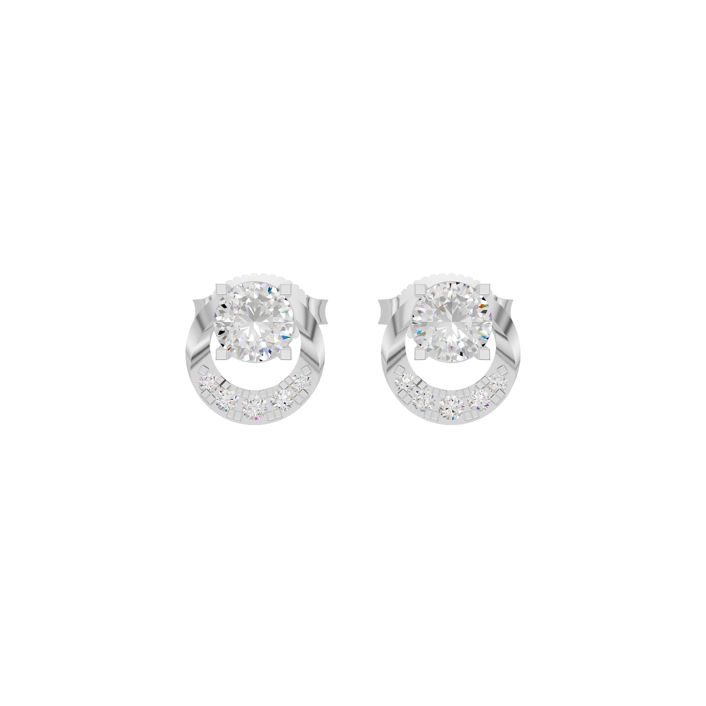 ID-LGERA25832XX 18 KT / White Gold