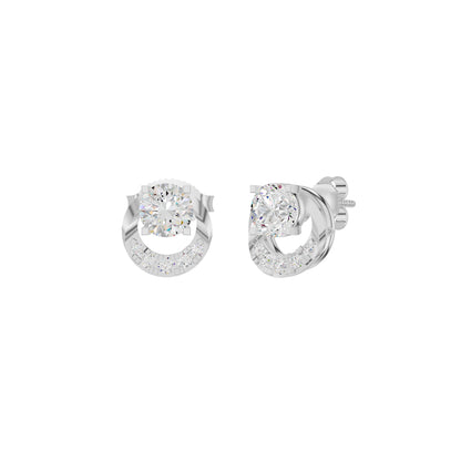 ID-LGERA25832XX 18 KT / White Gold