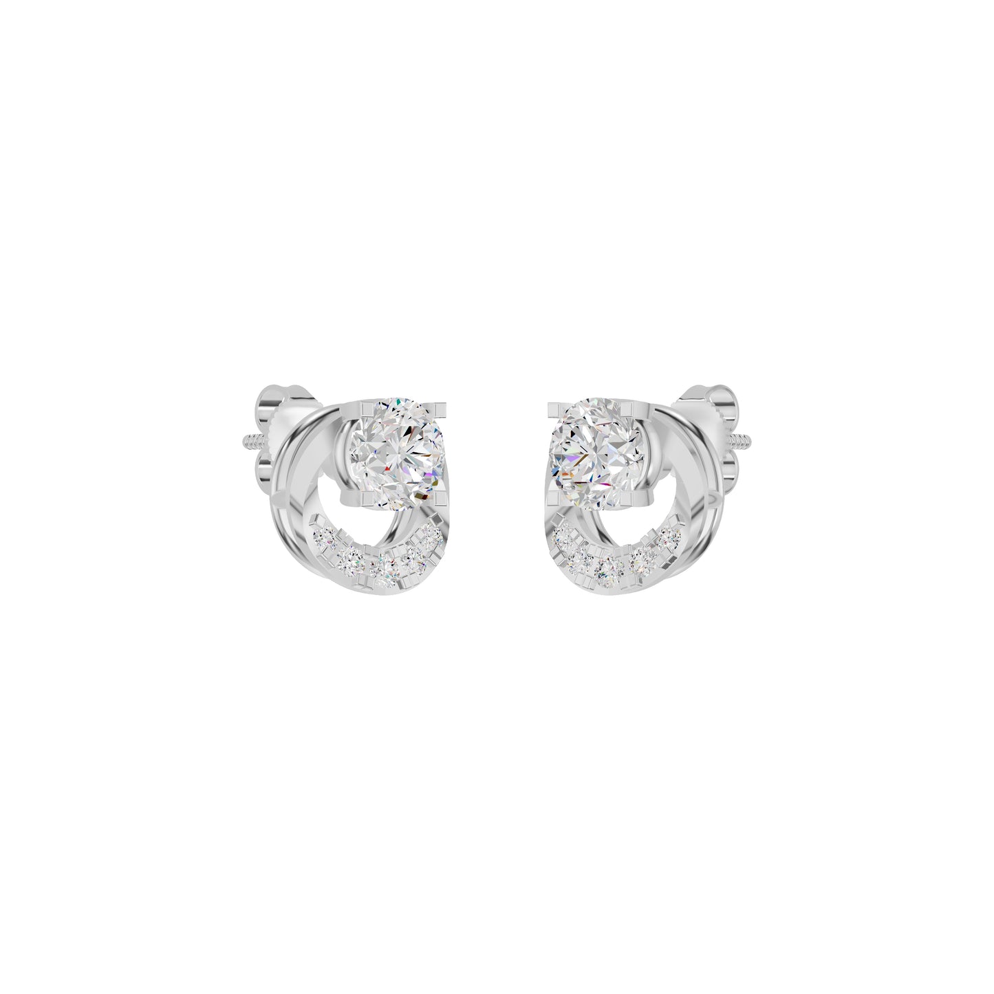 ID-LGERA25832XX 18 KT / White Gold