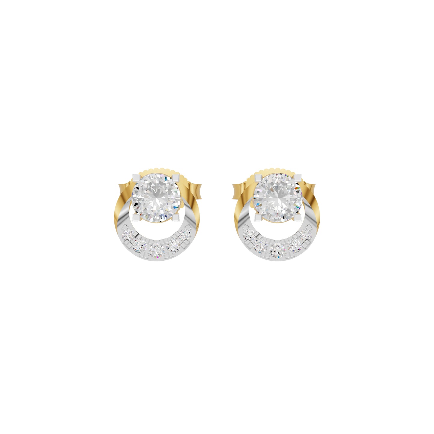 ID-LGERA25832XX 18 KT / Yellow Gold