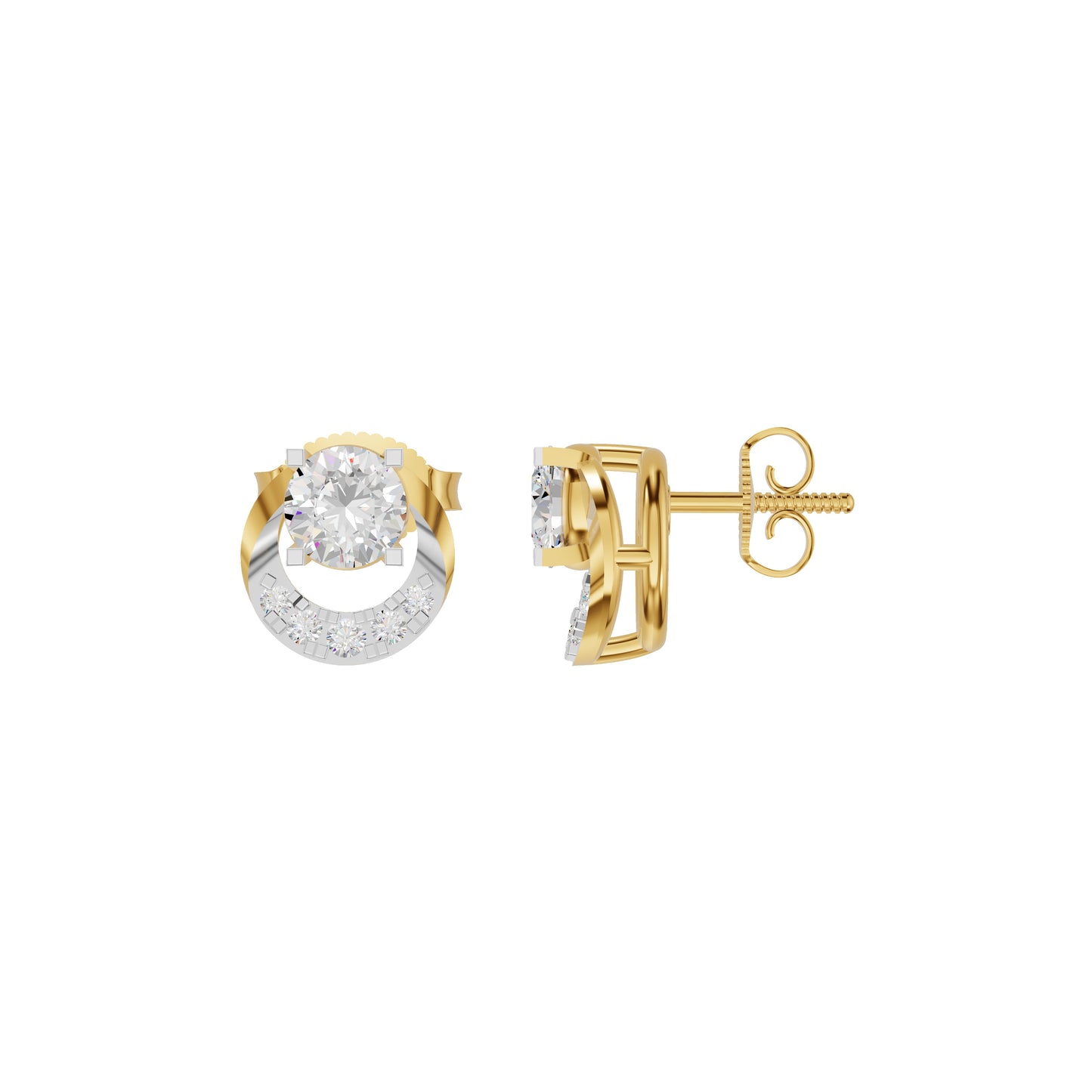 ID-LGERA25832XX 18 KT / Yellow Gold