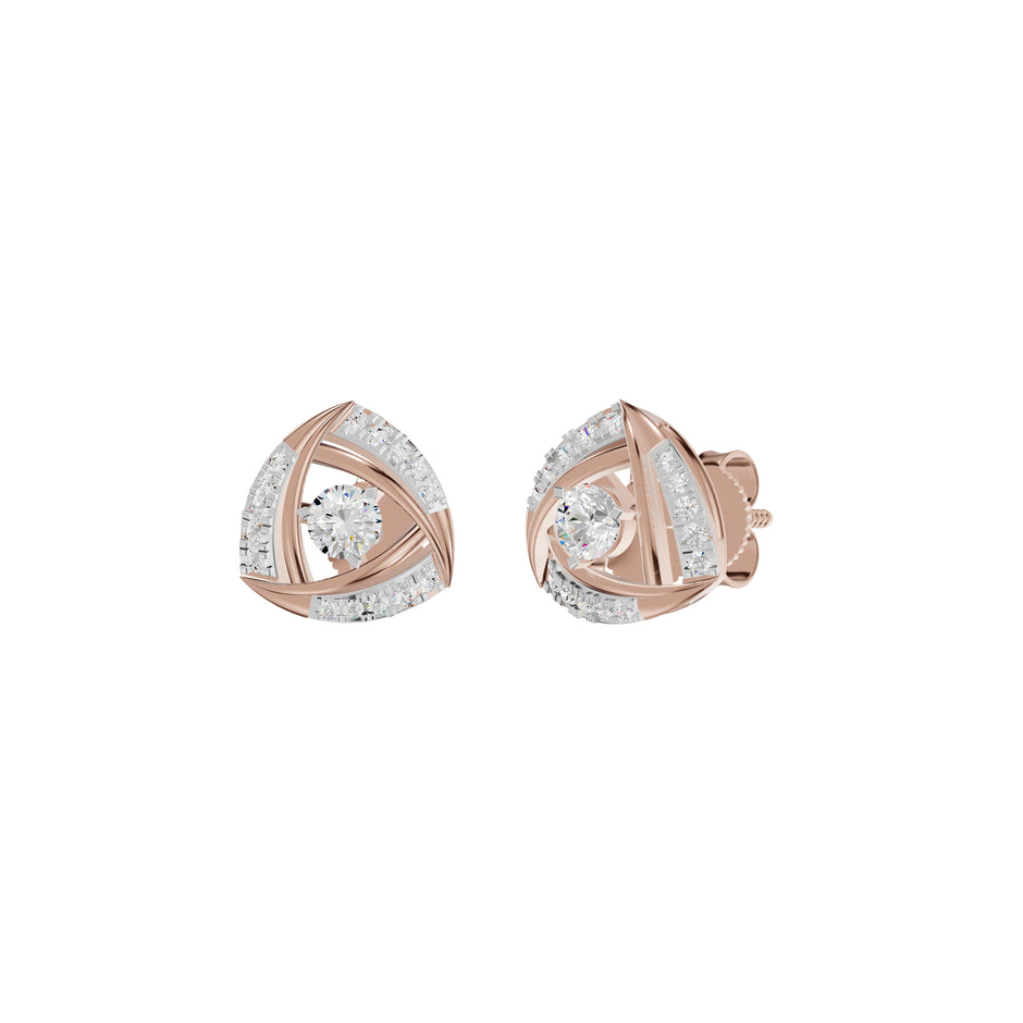 Trivara Diamond Earrings