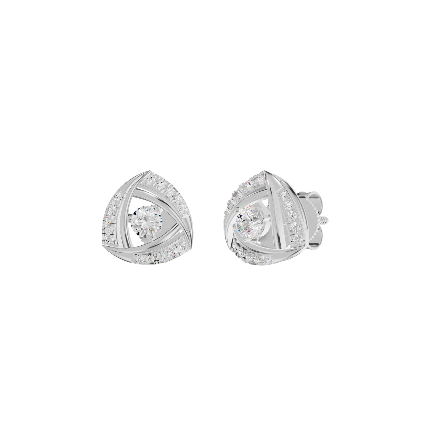 Trivara Diamond Earrings