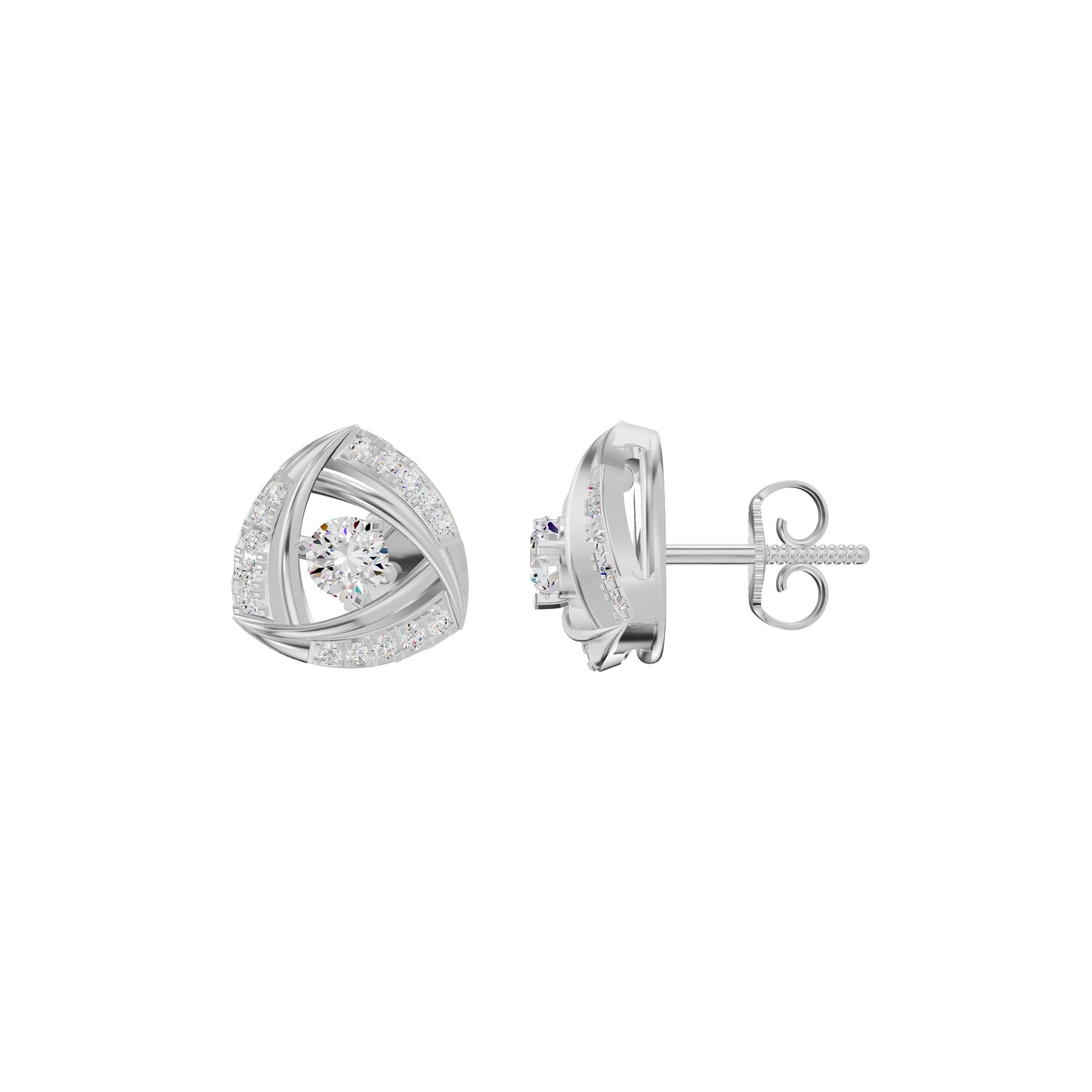 Trivara Diamond Earrings