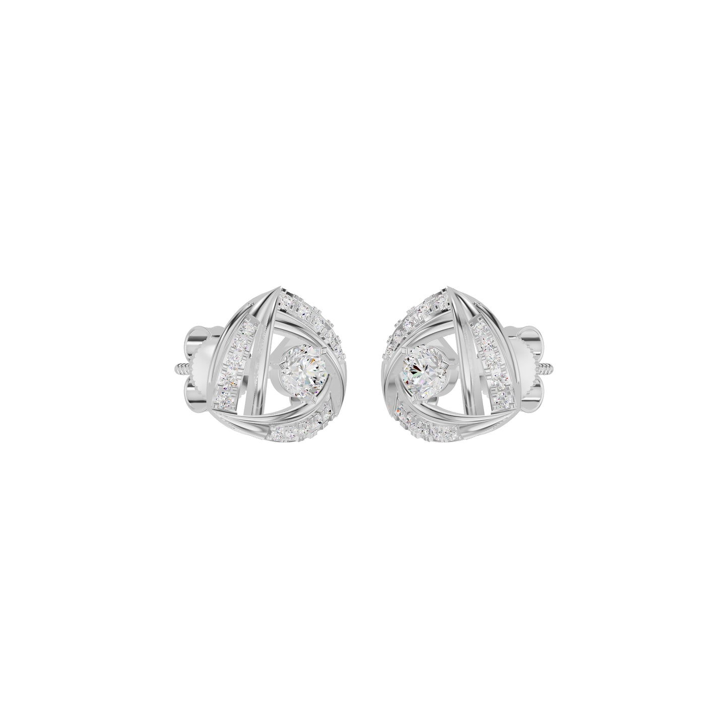 Trivara Diamond Earrings