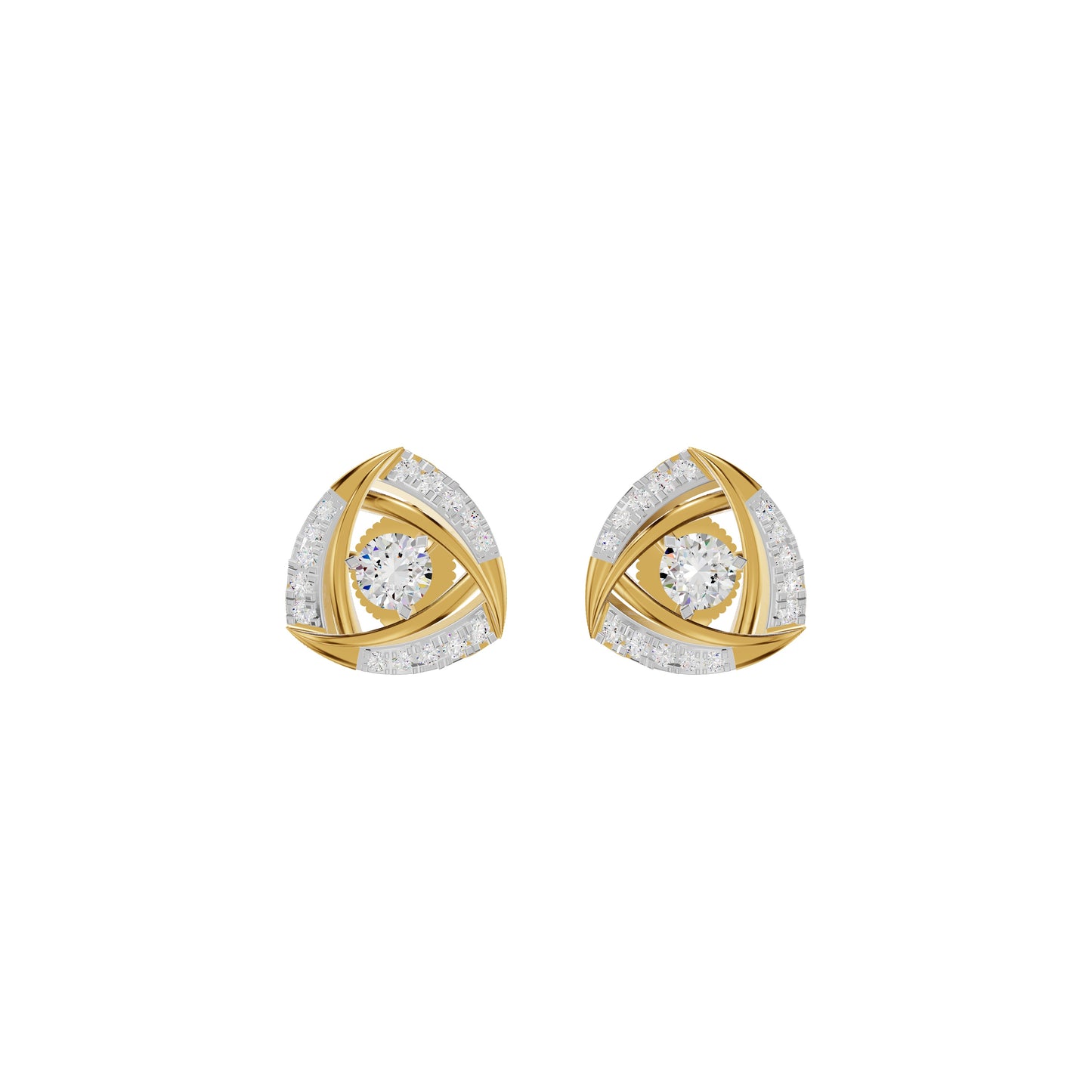 Trivara Diamond Earrings