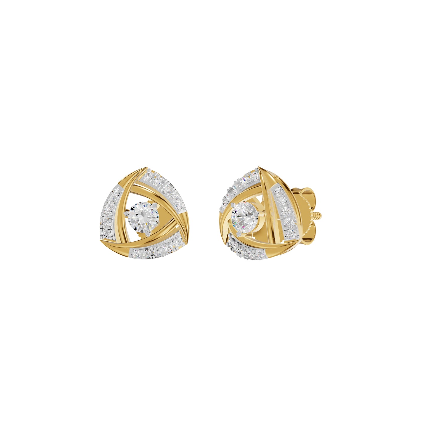 Trivara Diamond Earrings
