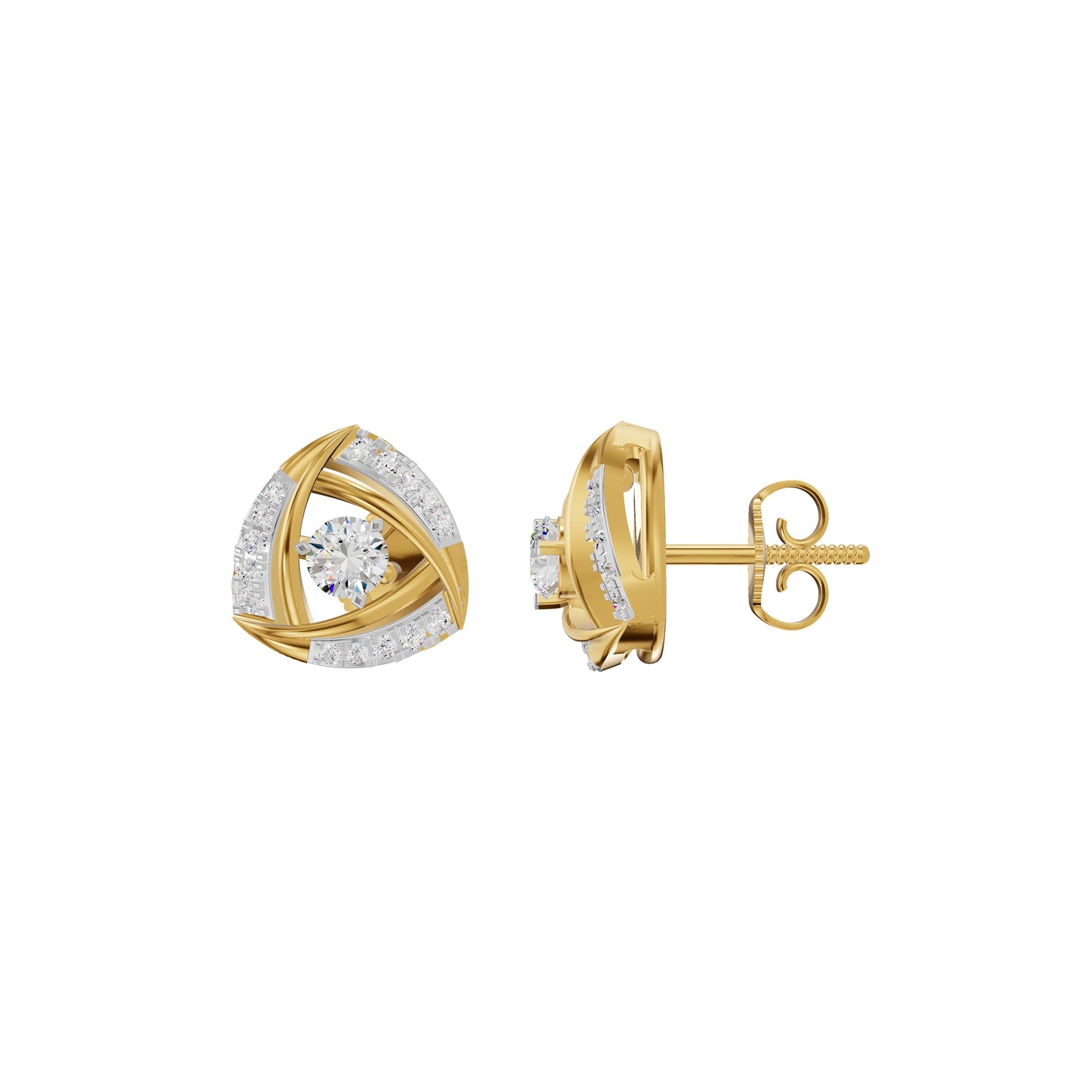Trivara Diamond Earrings