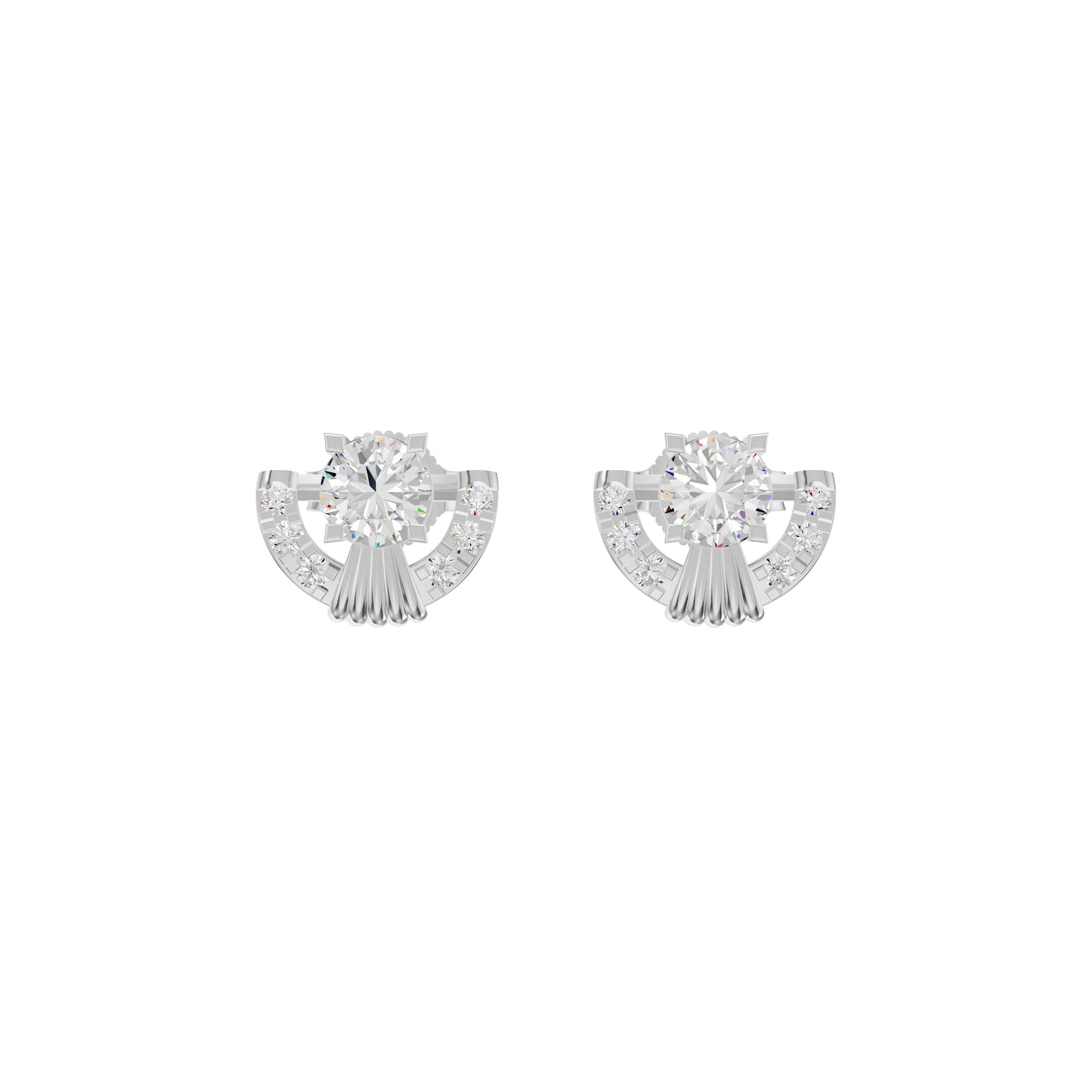ID-LGERA25835XX 18 KT / White Gold