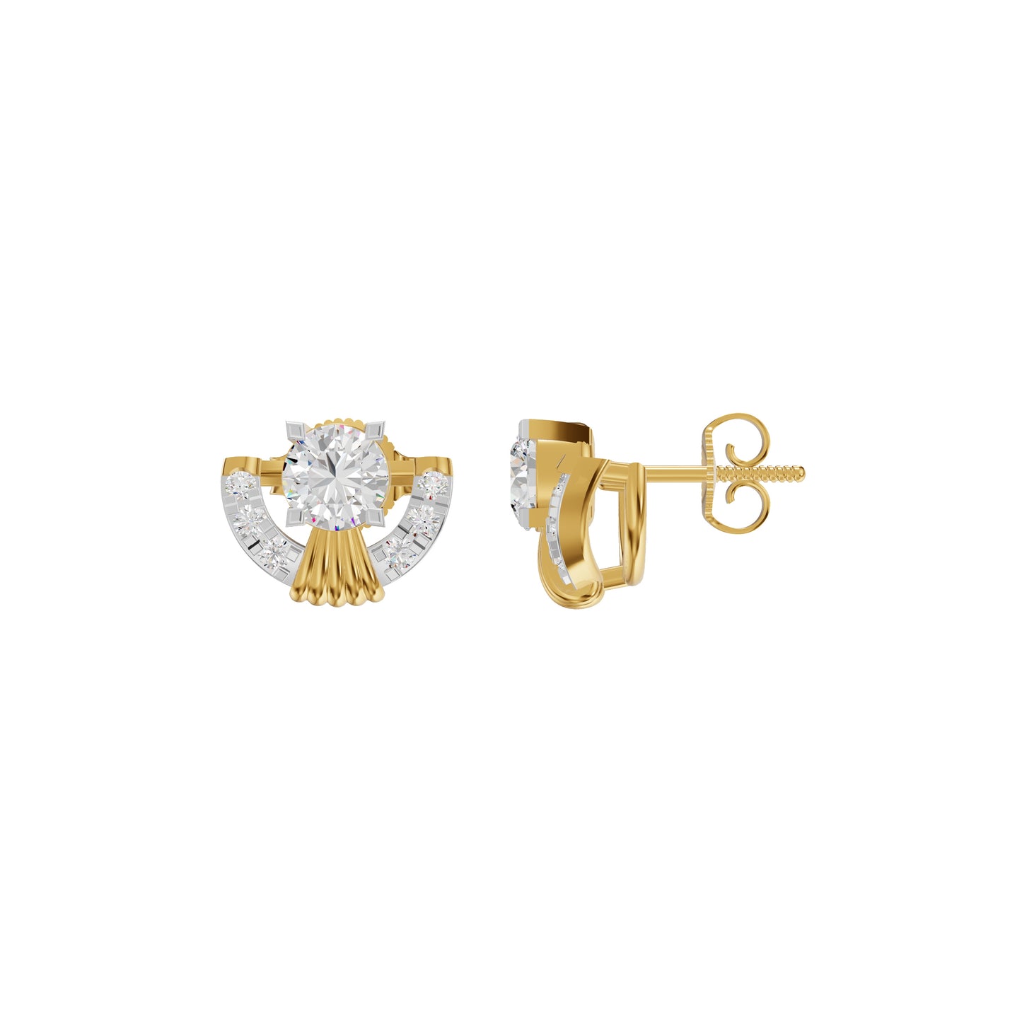 ID-LGERA25835XX 18 KT / Yellow Gold