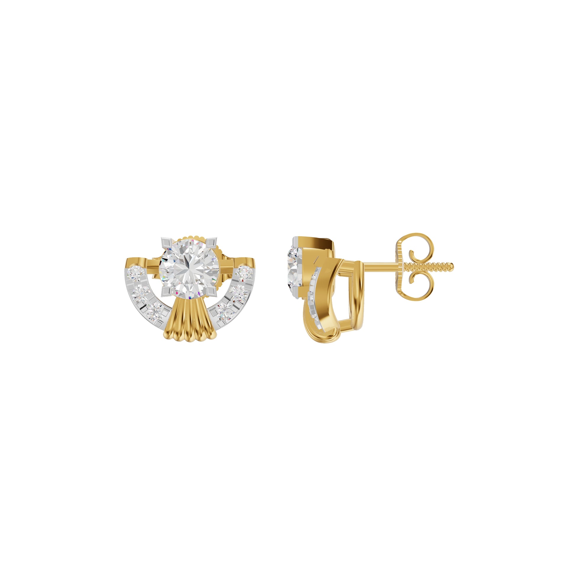 ID-LGERA25835XX 18 KT / Yellow Gold