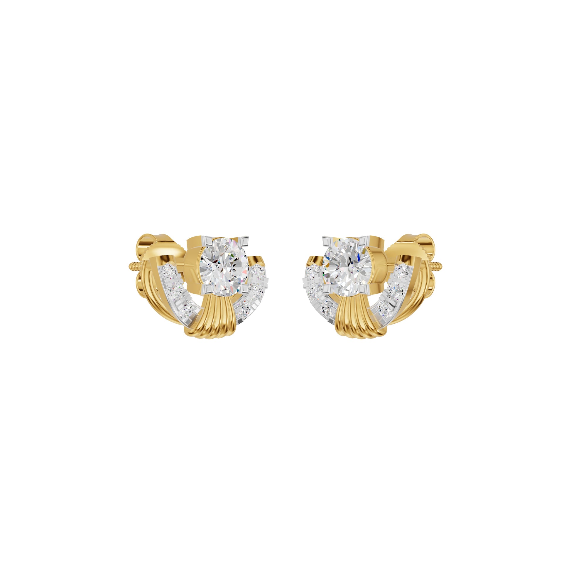 ID-LGERA25835XX 18 KT / Yellow Gold