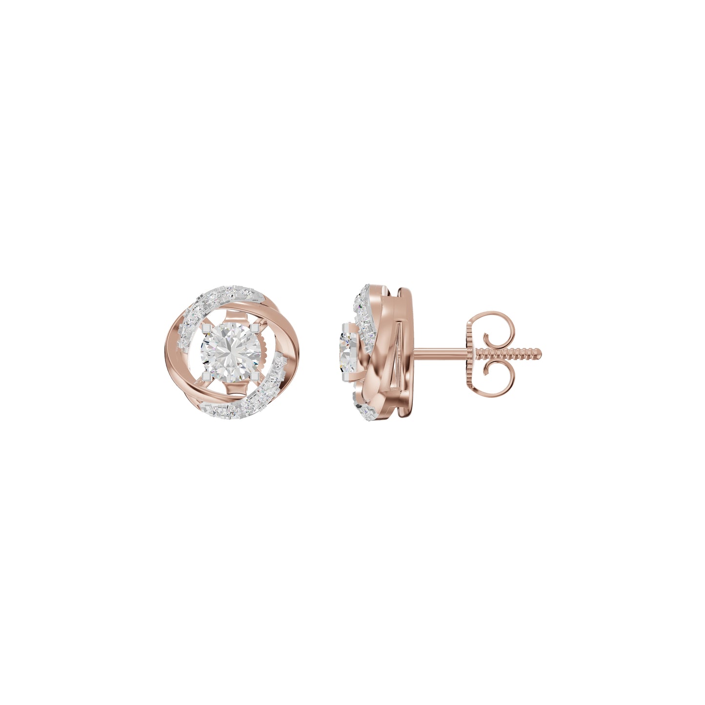 ID-LGERA25836XX 18 KT / Rose Gold