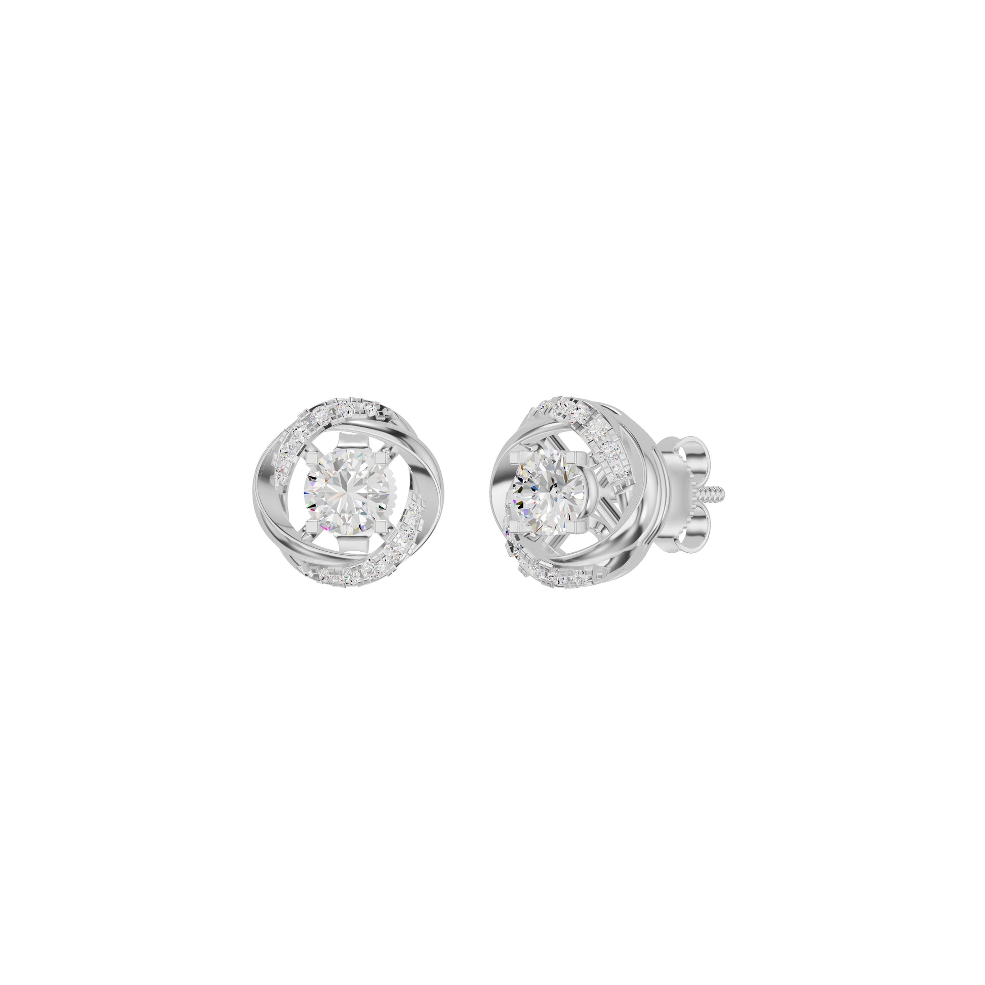 ID-LGERA25836XX 18 KT / White Gold