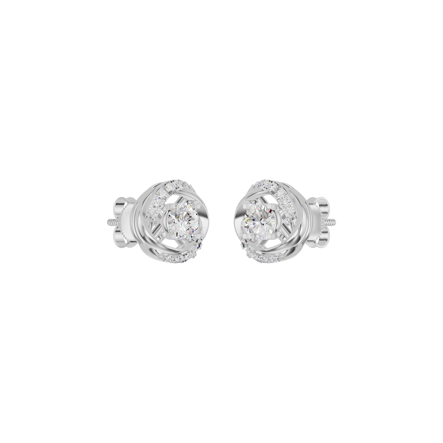 ID-LGERA25836XX 18 KT / White Gold