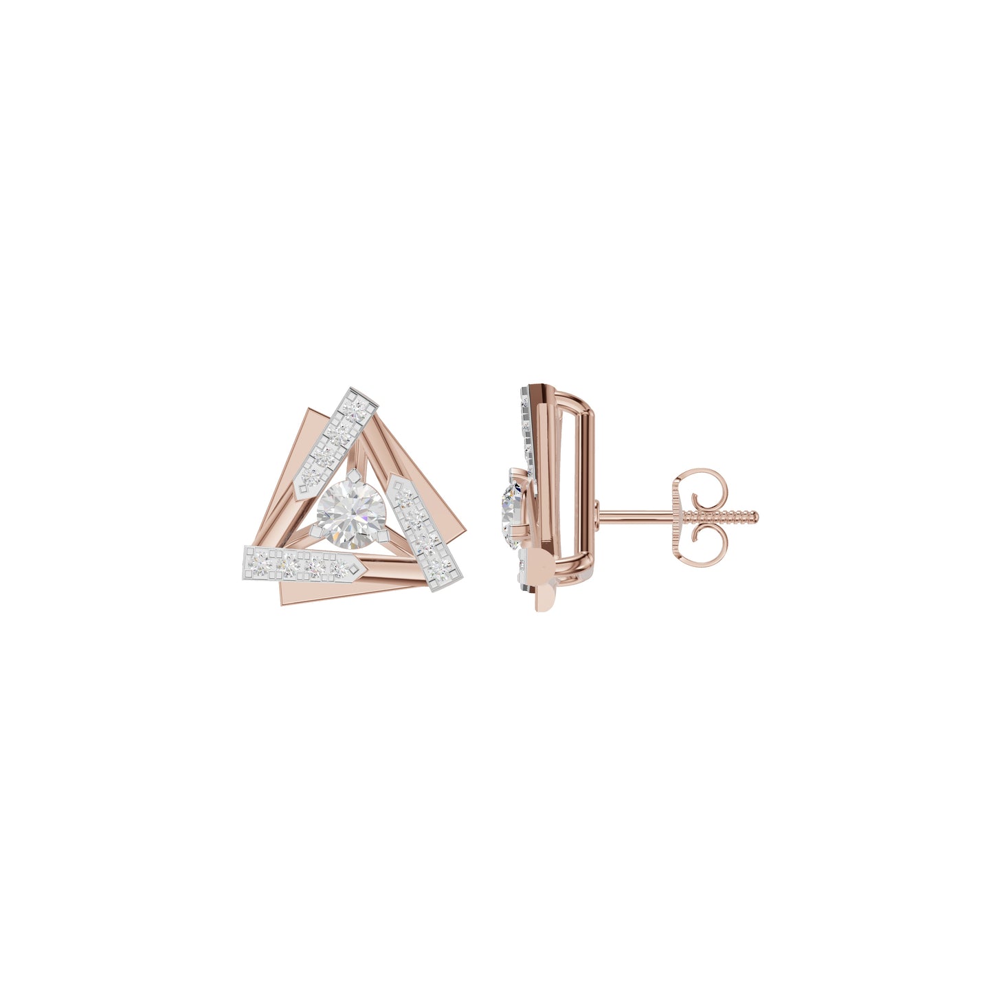 ID-LGERA25837XX 18 KT / Rose Gold