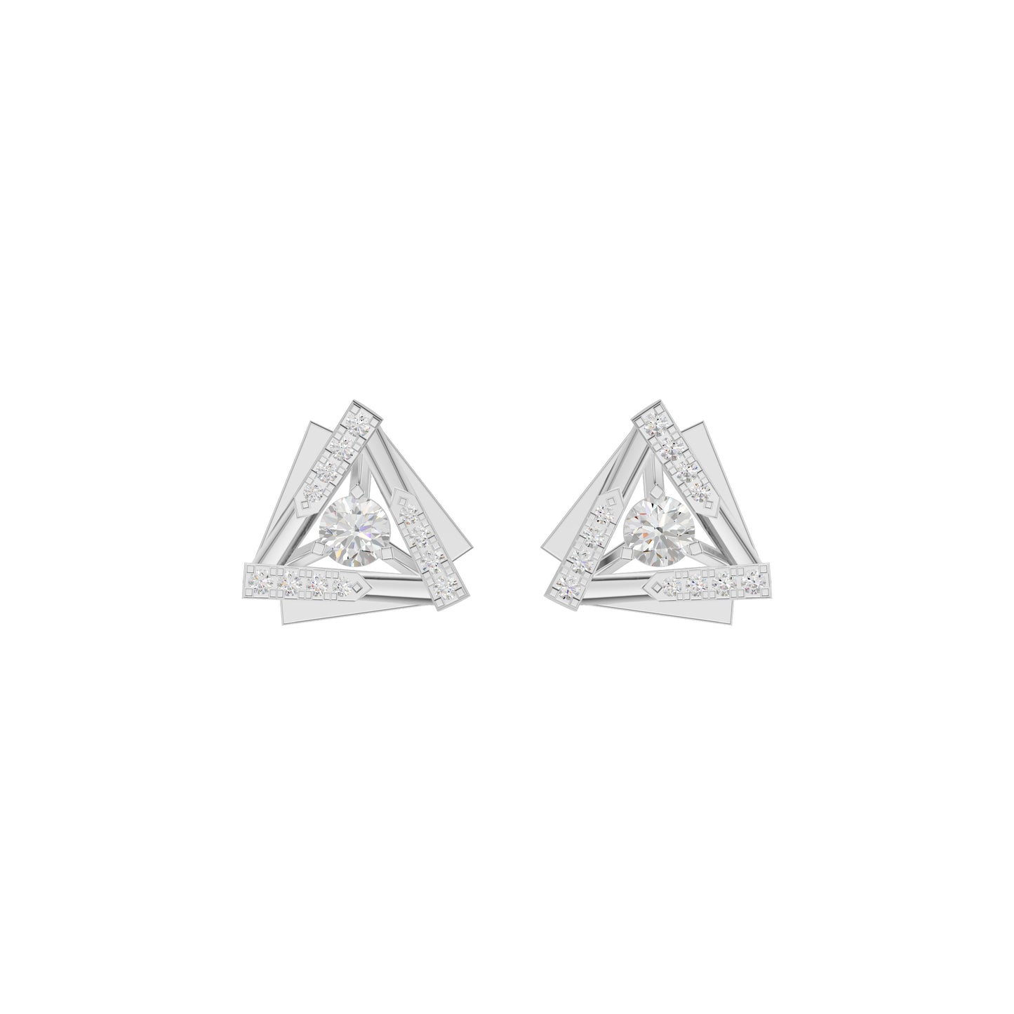 ID-LGERA25837XX 18 KT / White Gold