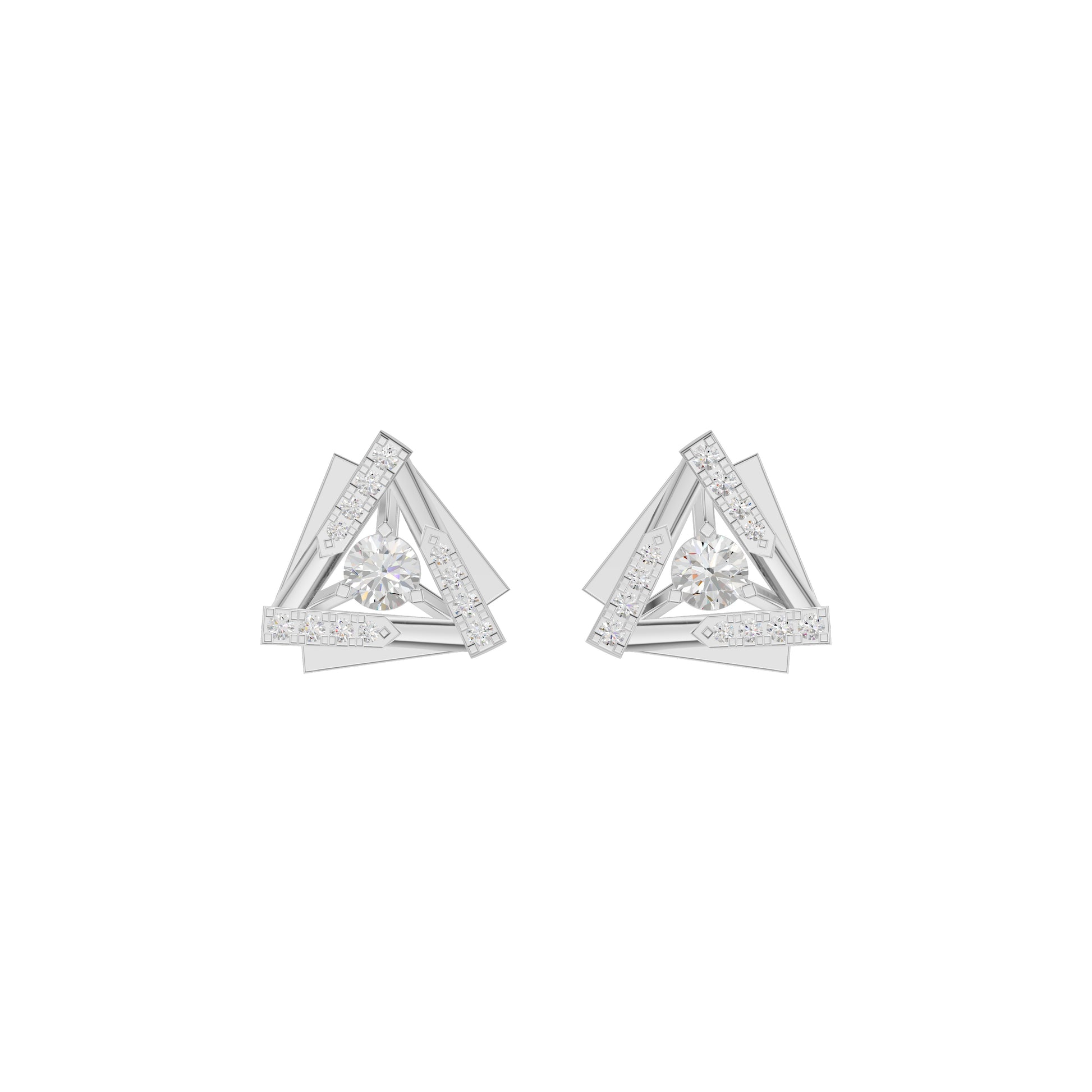 ID-LGERA25837XX 18 KT / White Gold