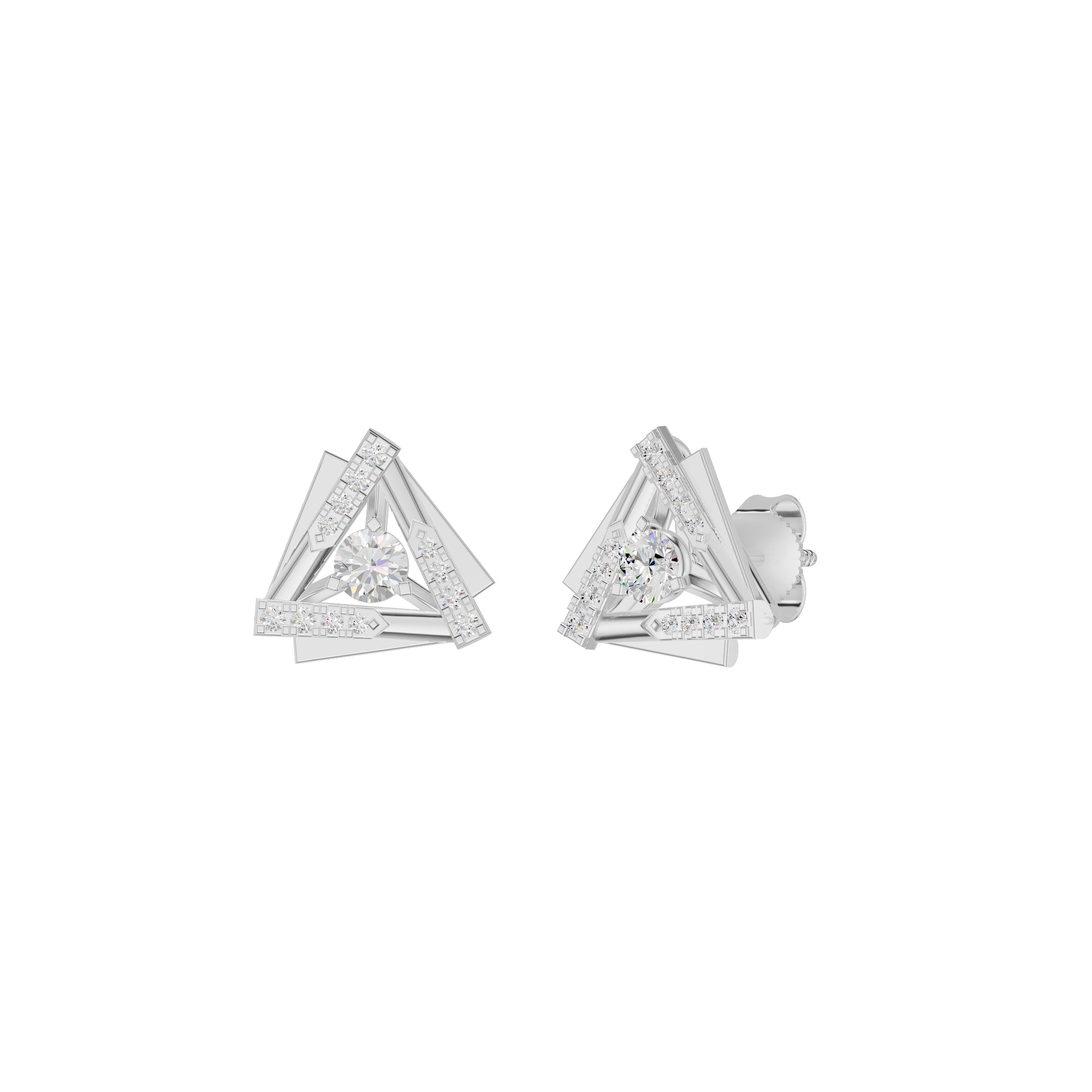 ID-LGERA25837XX 18 KT / White Gold
