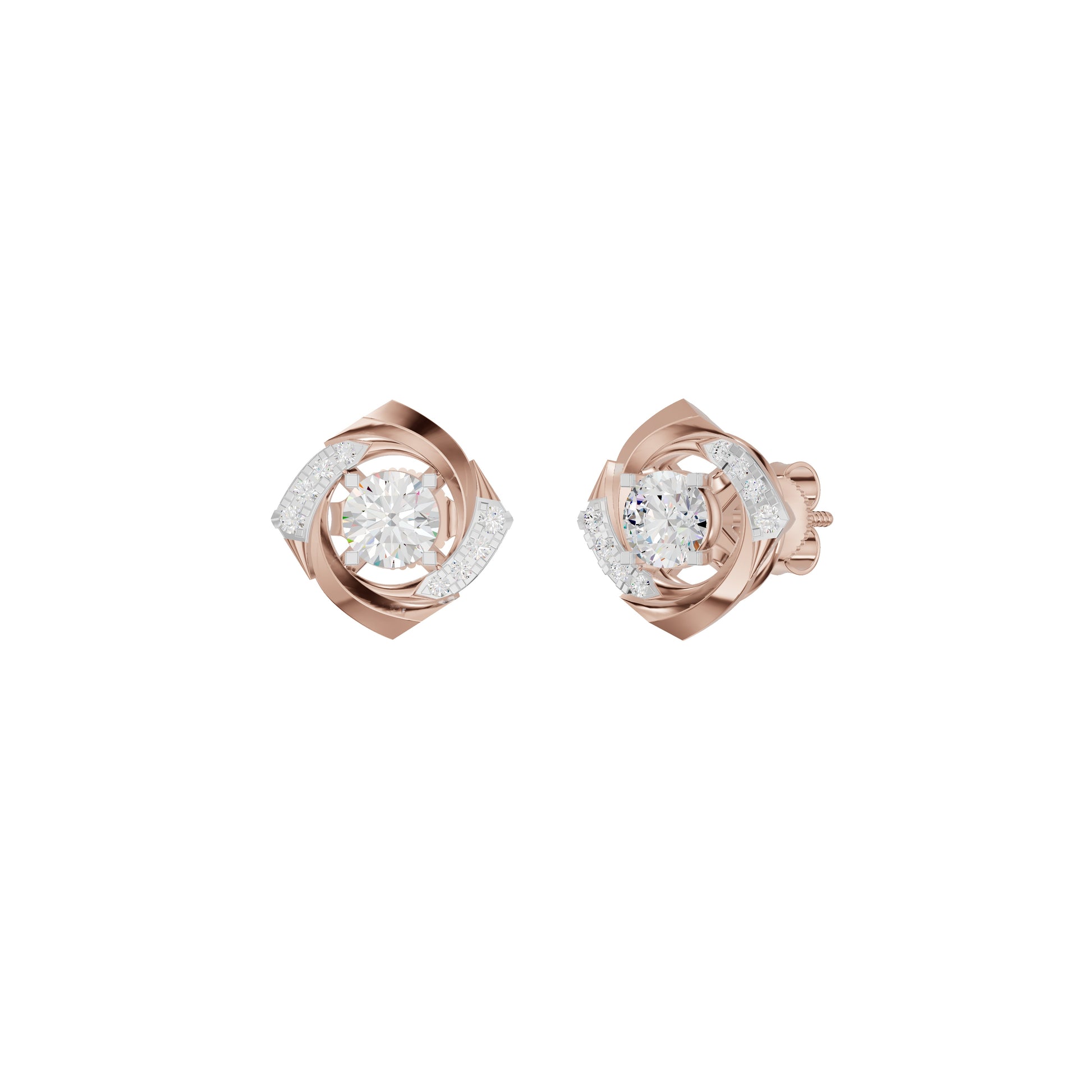 ID-LGERA25838XX 18 KT / Rose Gold