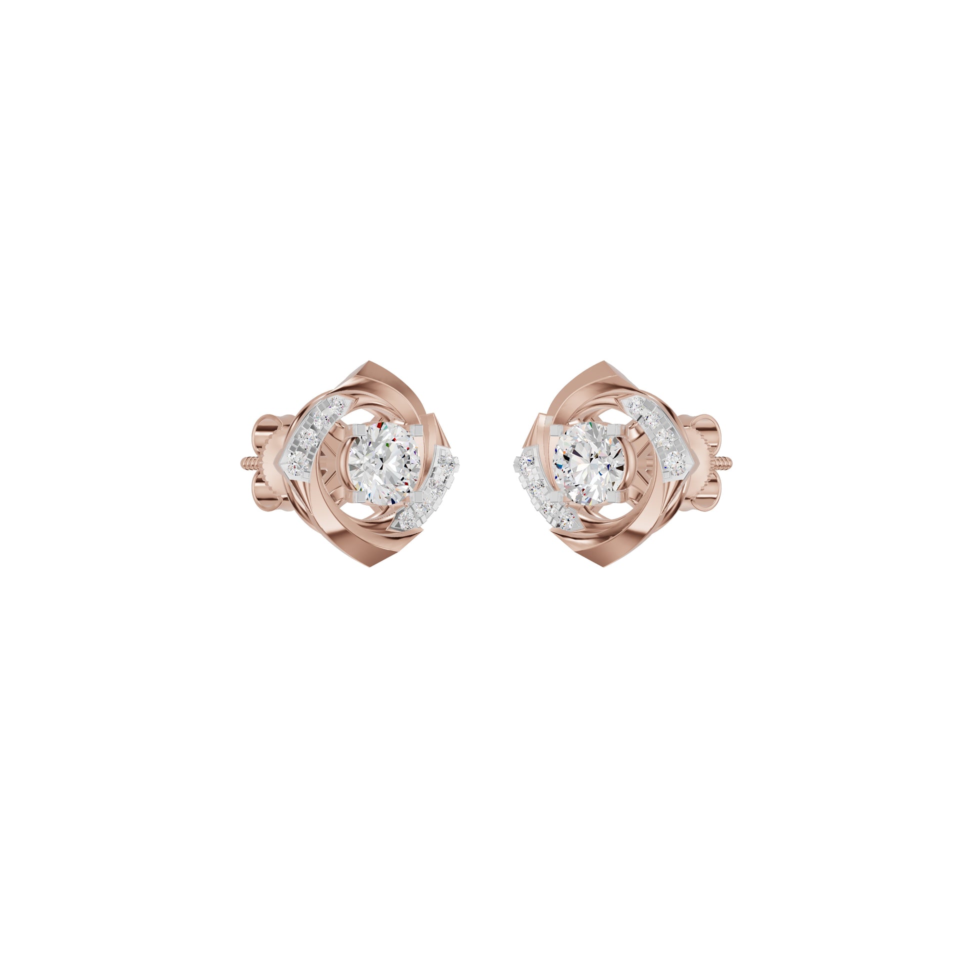 ID-LGERA25838XX 18 KT / Rose Gold