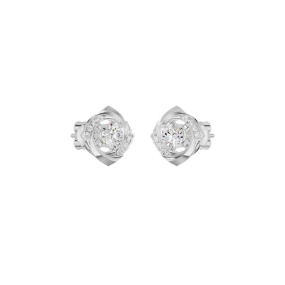 ID-LGERA25838XX 18 KT / White Gold