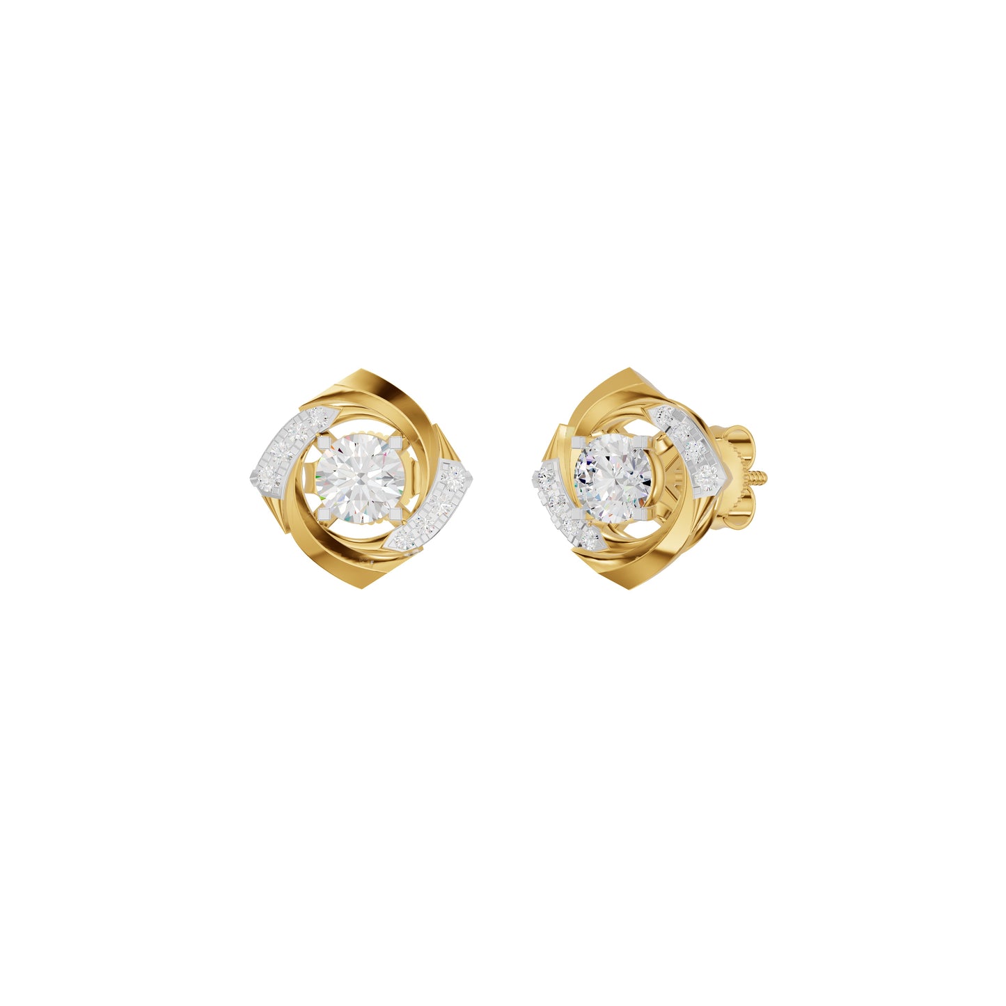 ID-LGERA25838XX 18 KT / Yellow Gold