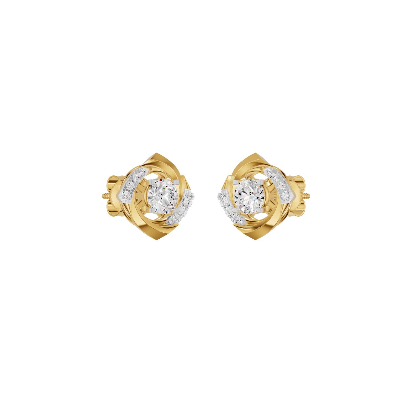 ID-LGERA25838XX 18 KT / Yellow Gold