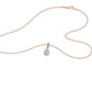 Pearlisse Halo Diamond Pendant