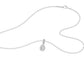 Pearlisse Halo Diamond Pendant