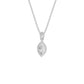 Navyra Marquise Diamond Pendant 18 KT / White Gold