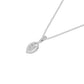 Navyra Marquise Diamond Pendant 18 KT / White Gold