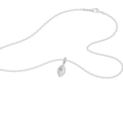 Navyra Marquise Diamond Pendant 18 KT / White Gold