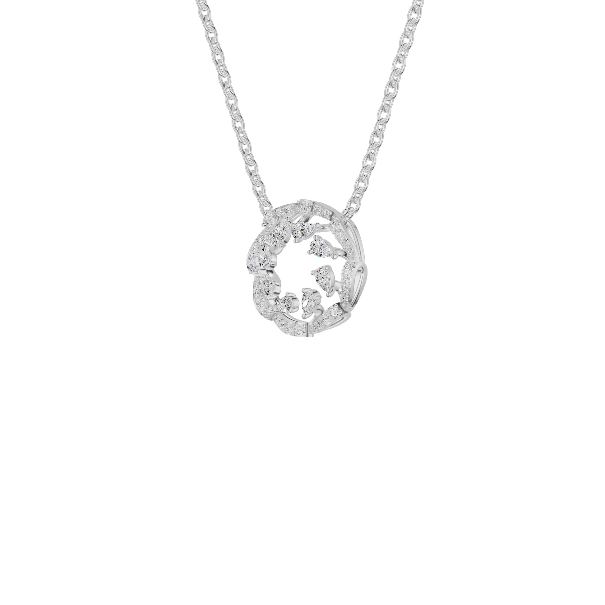 ID-LGPAX19196XA 18 KT / White Gold