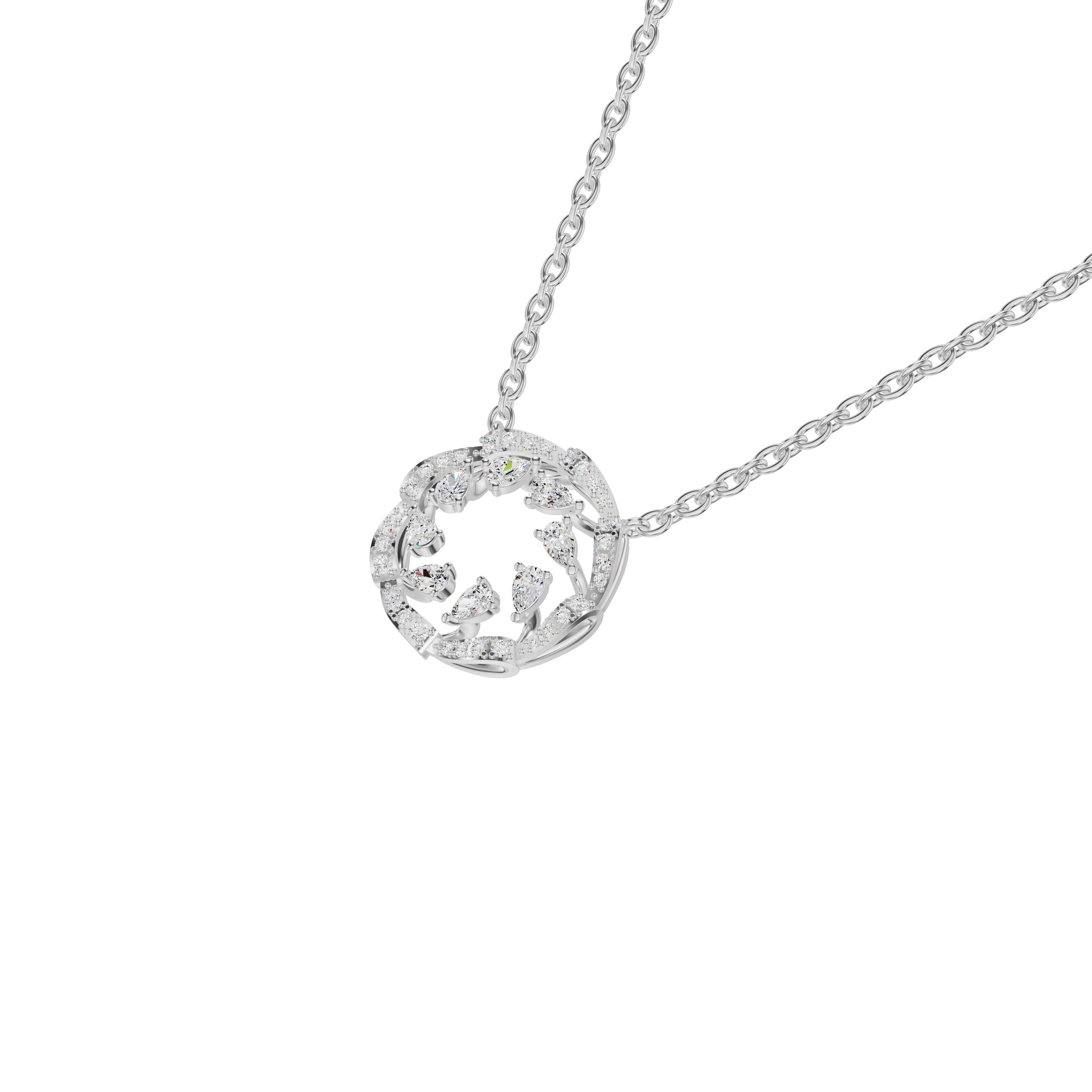 ID-LGPAX19196XA 18 KT / White Gold