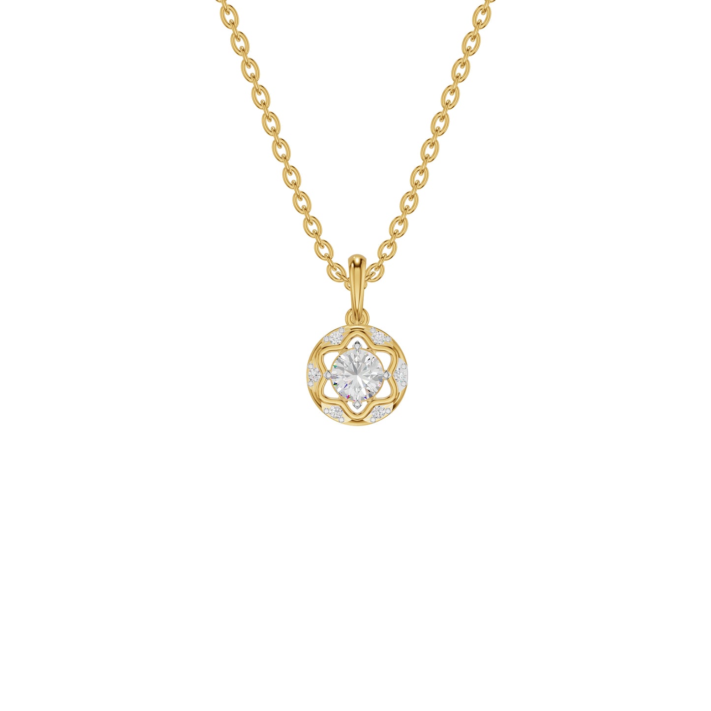 ID-LGPAX24487XA 18 KT / Yellow Gold
