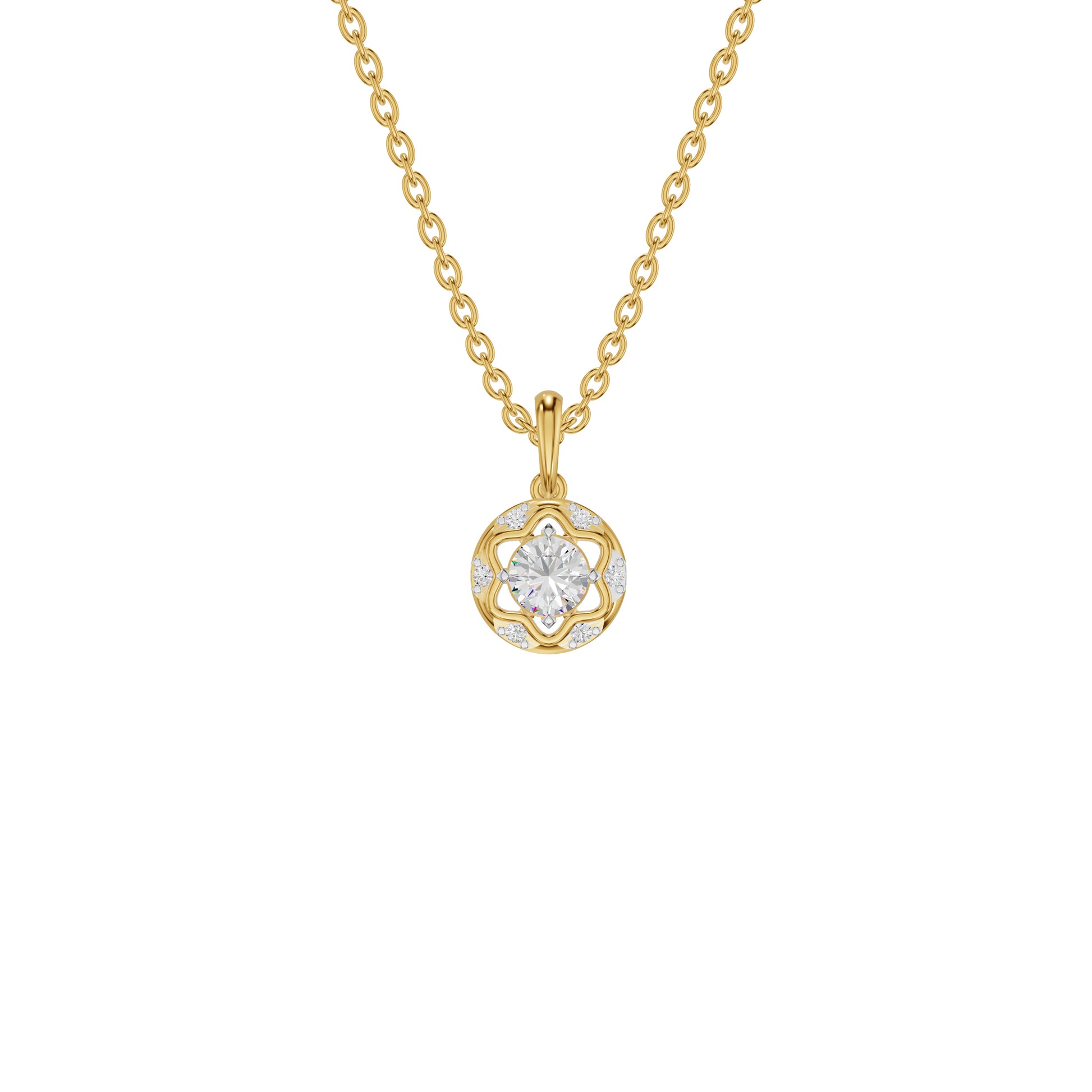 ID-LGPAX24487XA 18 KT / Yellow Gold