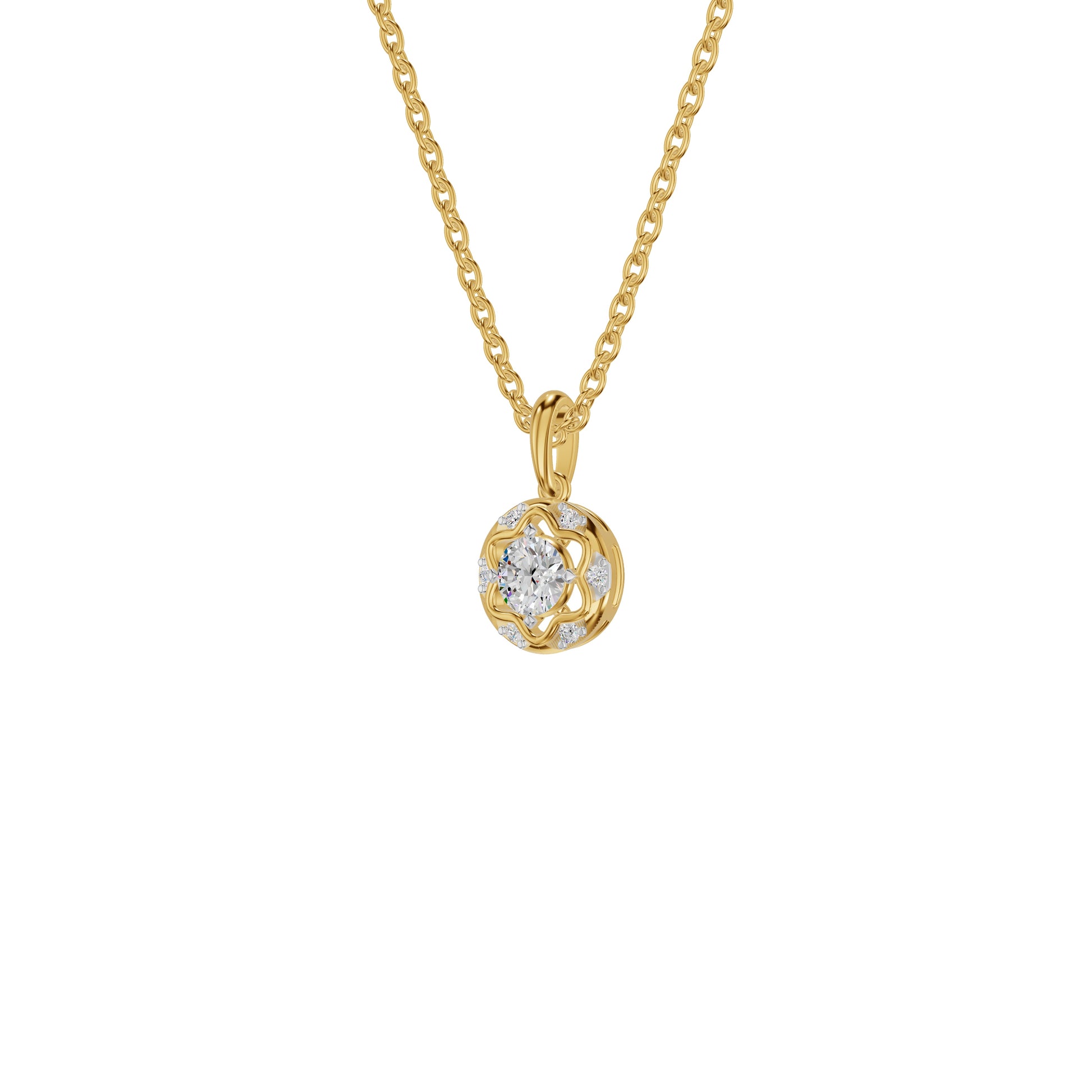 ID-LGPAX24487XA 18 KT / Yellow Gold
