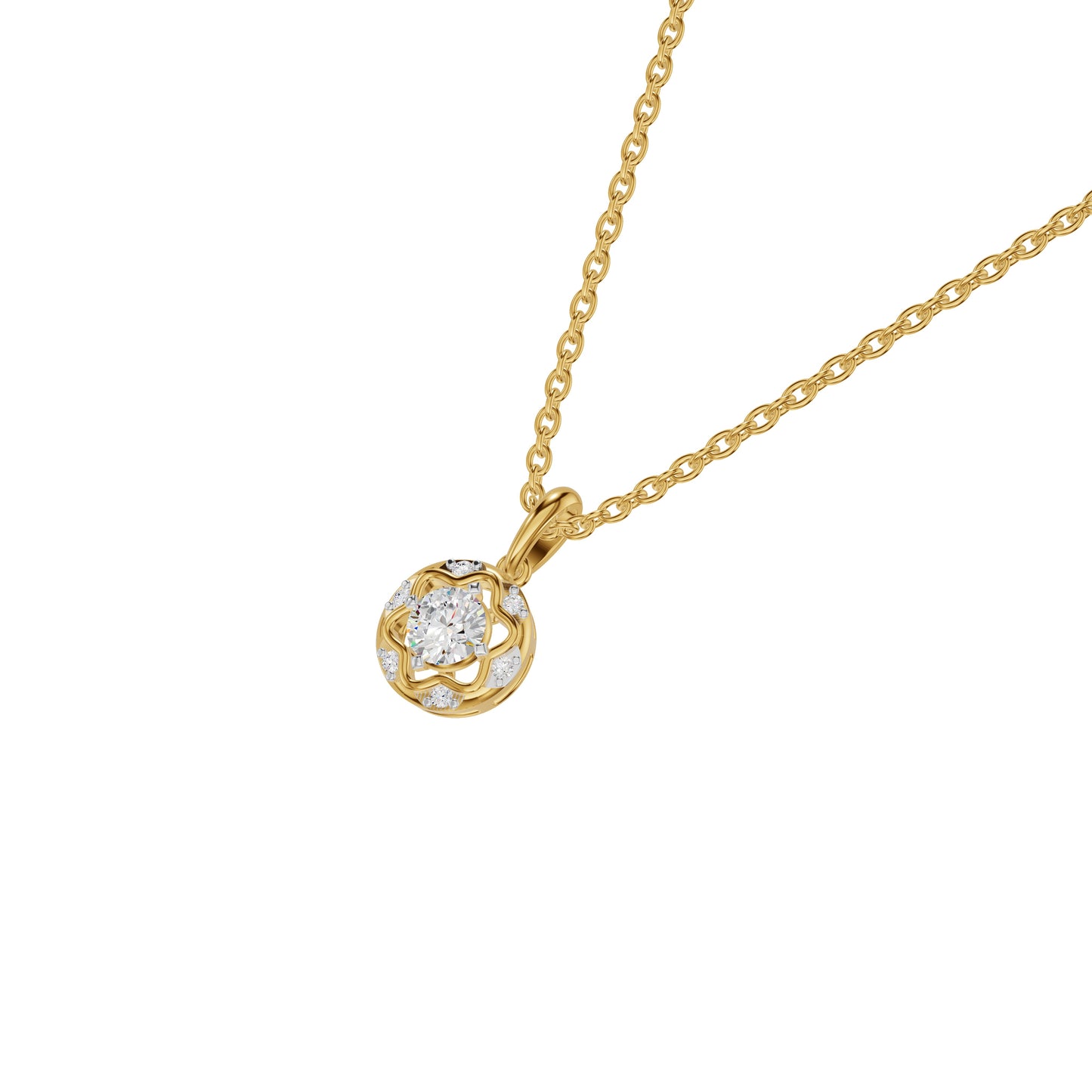 ID-LGPAX24487XA 18 KT / Yellow Gold