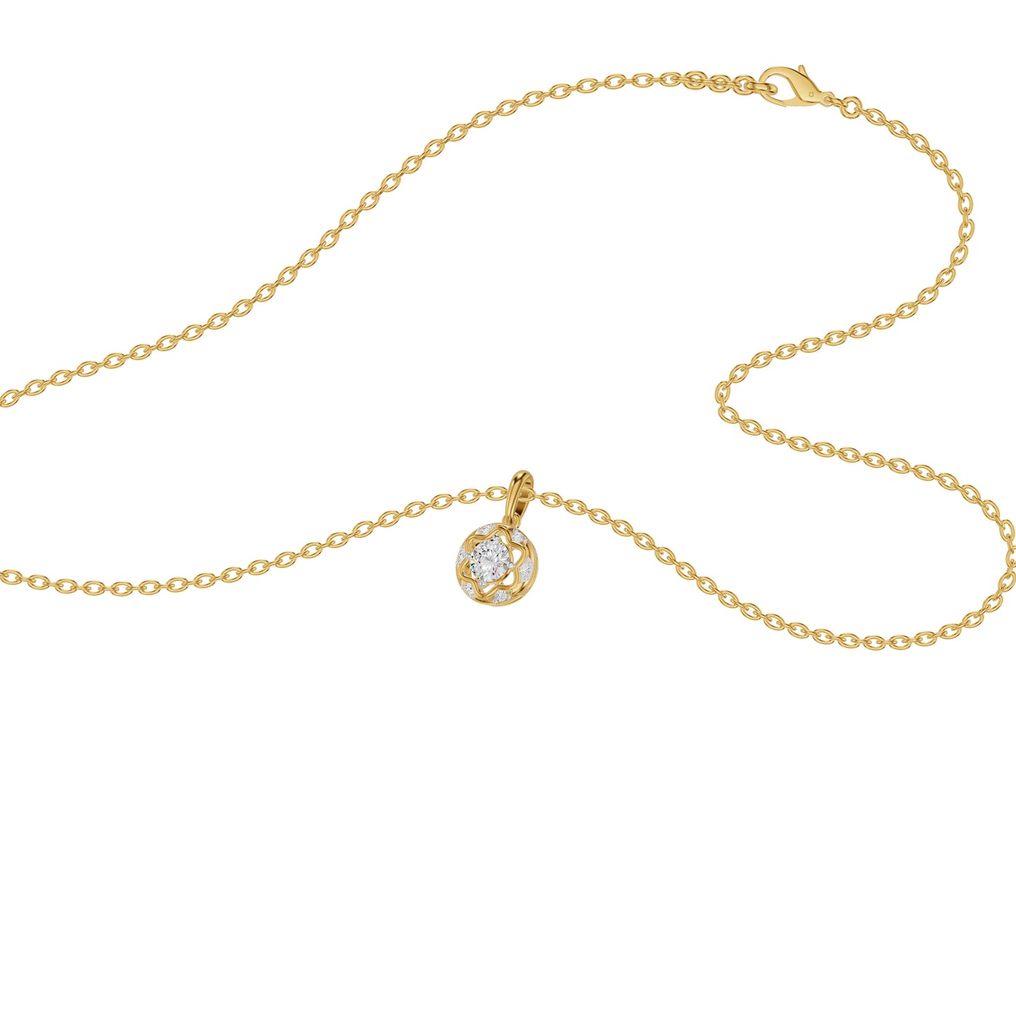 ID-LGPAX24487XA 18 KT / Yellow Gold