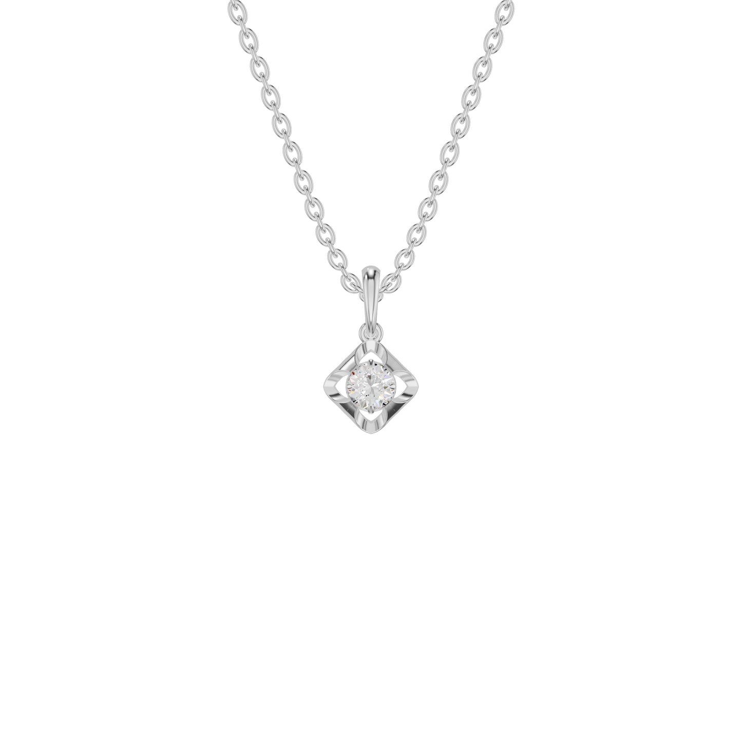 ID-LGPAX24490XA 18 KT / White Gold