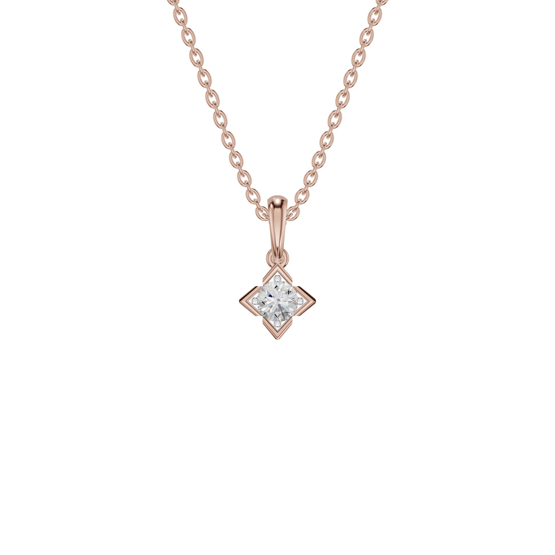 ID-LGPAX24493XX 18 KT / Rose Gold