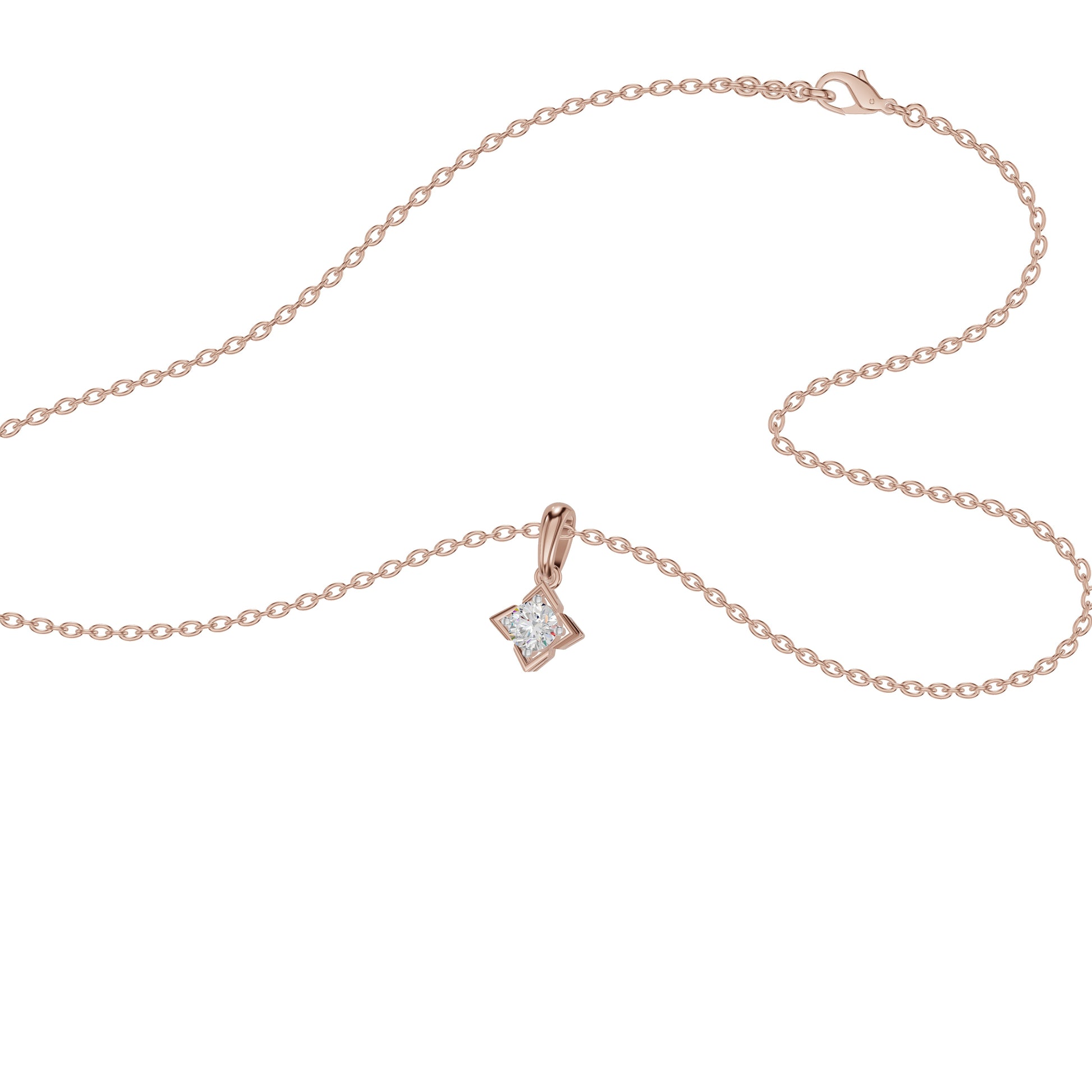 ID-LGPAX24493XX 18 KT / Rose Gold